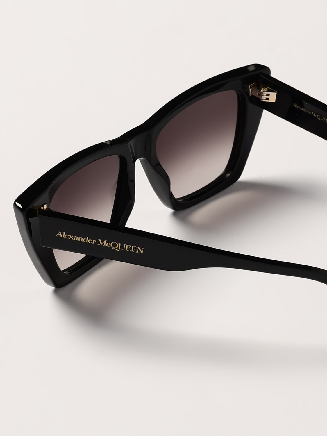 MCQUEEN SUNGLASSES: Sunglasses woman McQueen, Black - Img 5