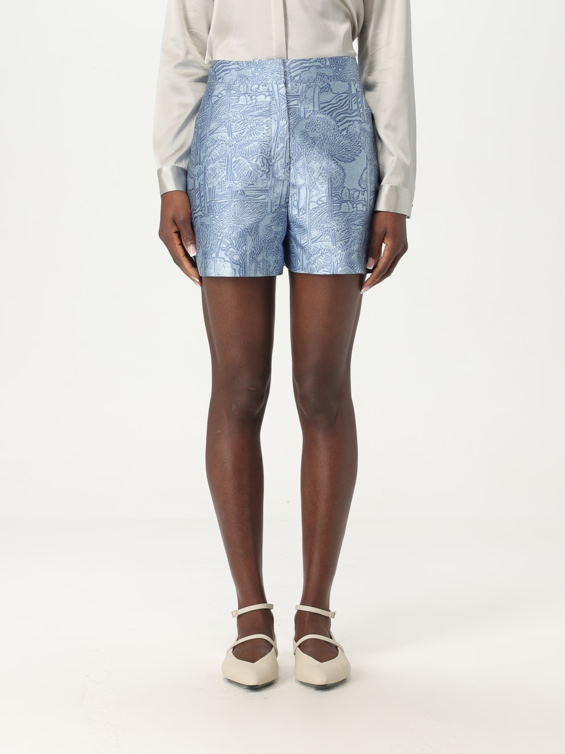 ショートパンツ EMPORIO ARMANI Woman Short Multicolor EW002226TE13445 F9024 EMPORIO ARMANI: Short woman - Multicolor | Emporio Armani