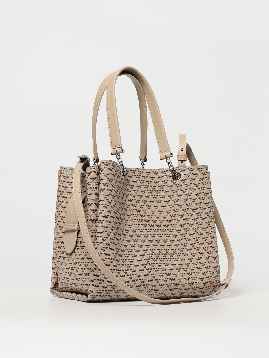 ハンドバッグ EMPORIO ARMANI Woman Handbag Ecru Y3D158YWS0E F1075 EMPORIO ARMANI: Handbag woman - Ecru | Emporio Armani