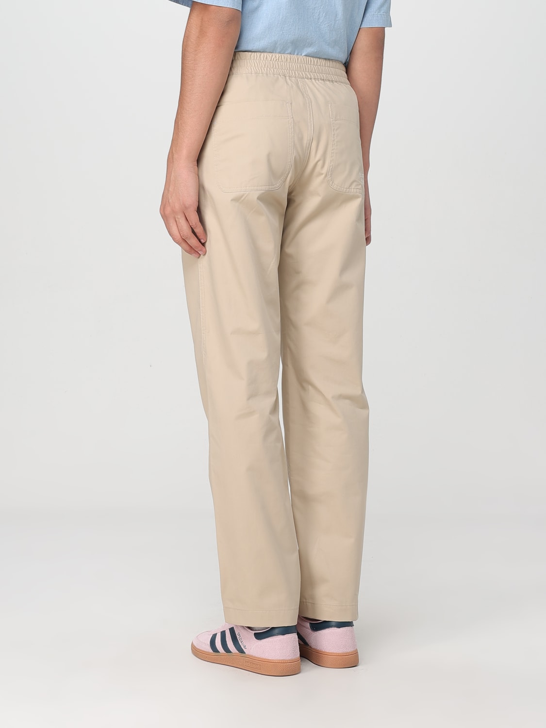 MAISON KITSUNÉ PANTS: Pants men Maison KitsunÉ, Sand - Img 3