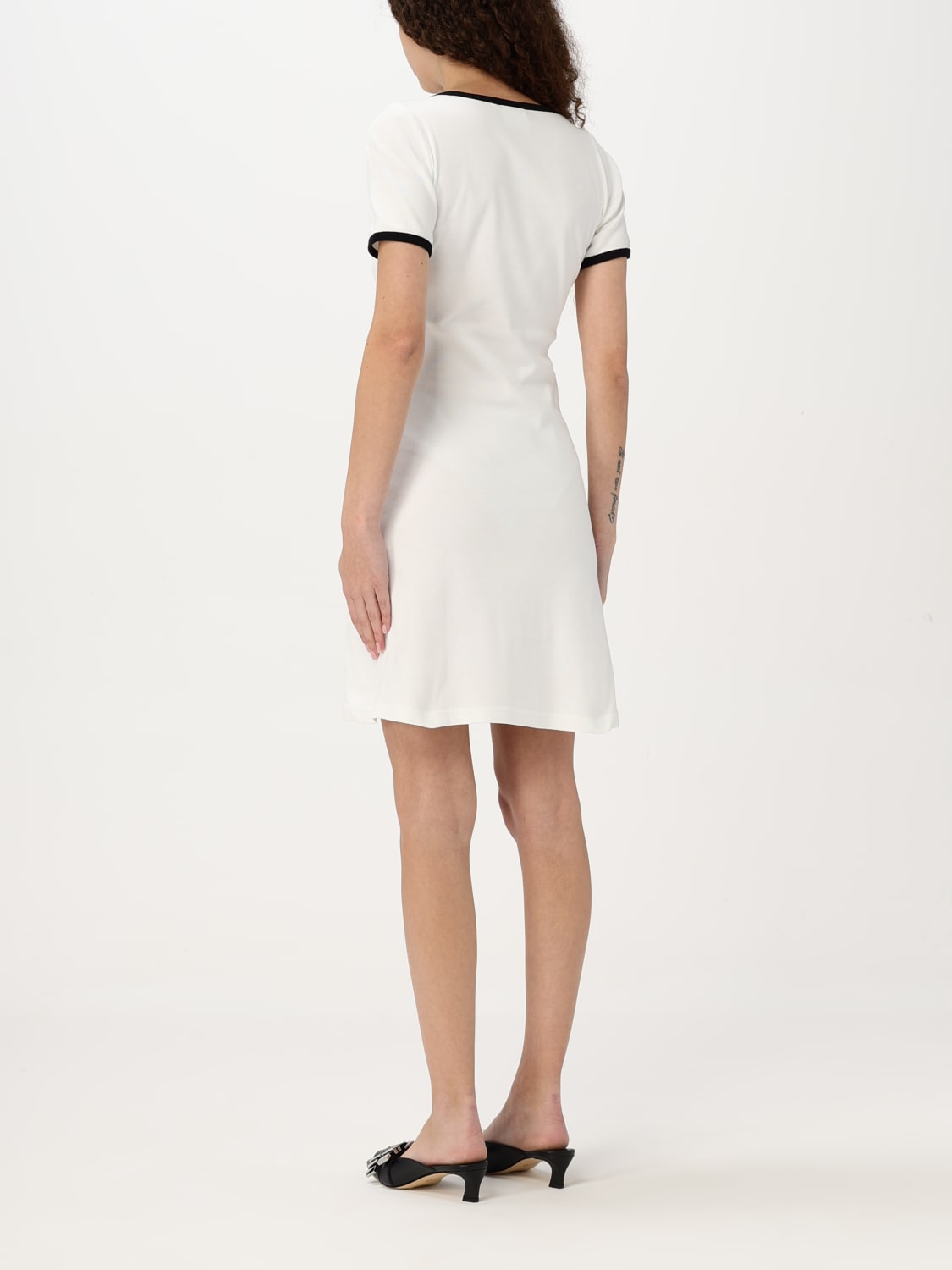 COURRÈGES: Dress woman - White | Courrèges dress