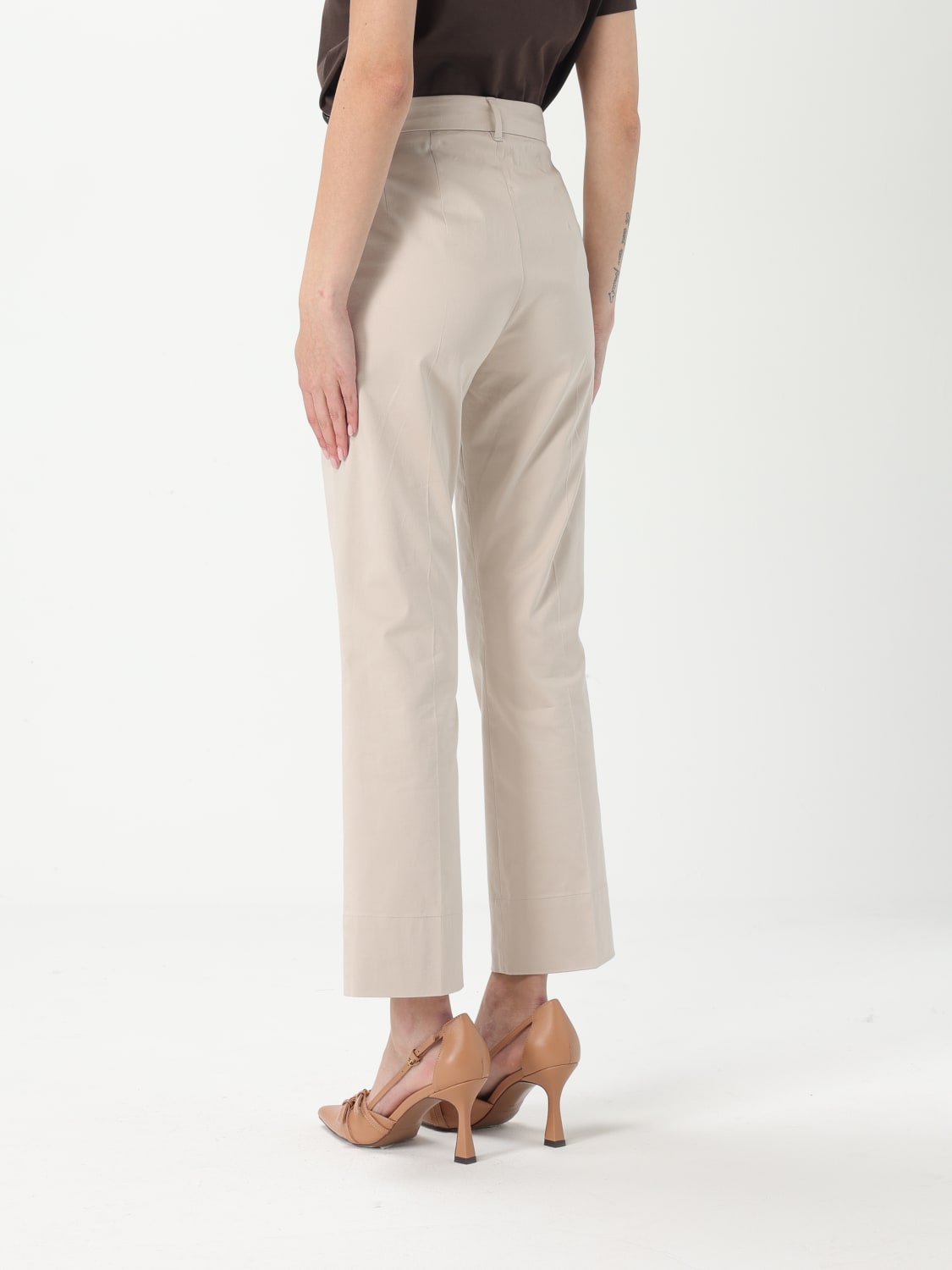 'S MAX MARA PANTS: Pants woman 's Max Mara, Grey - Img 2