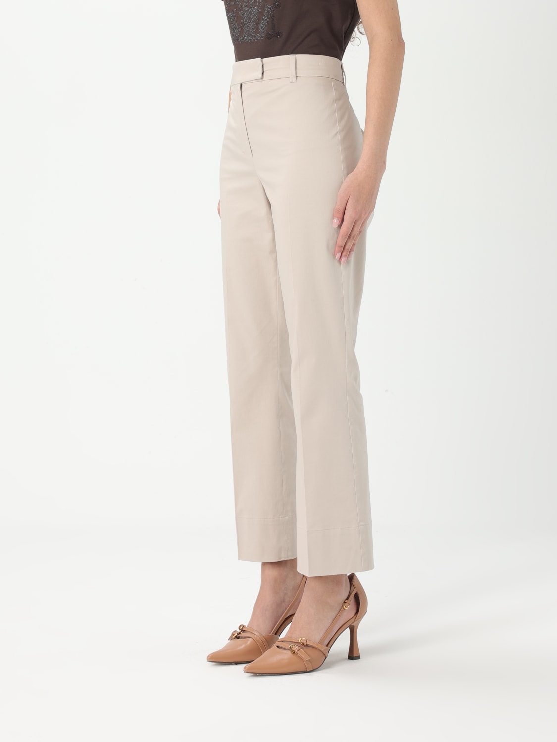 'S MAX MARA PANTS: Pants woman 's Max Mara, Grey - Img 3