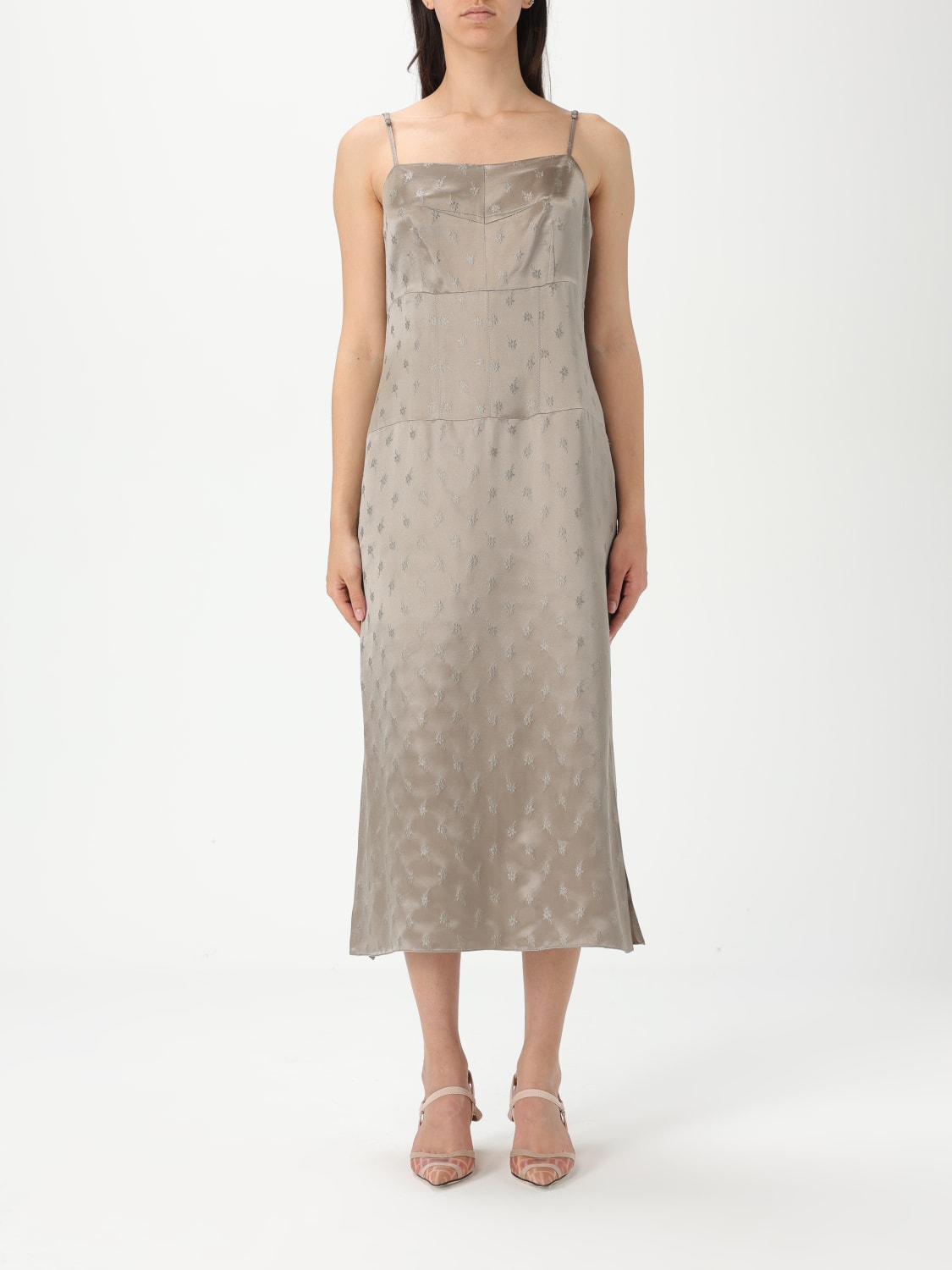 FENDI DRESS: Dress woman Fendi, Beige - Img 1