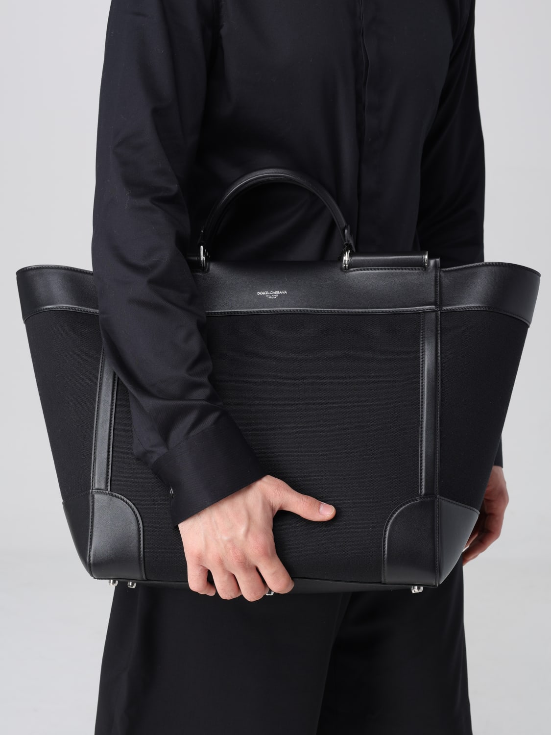 DOLCE & GABBANA BOLSO: Bolsos hombre Dolce & Gabbana, Negro - Img 2