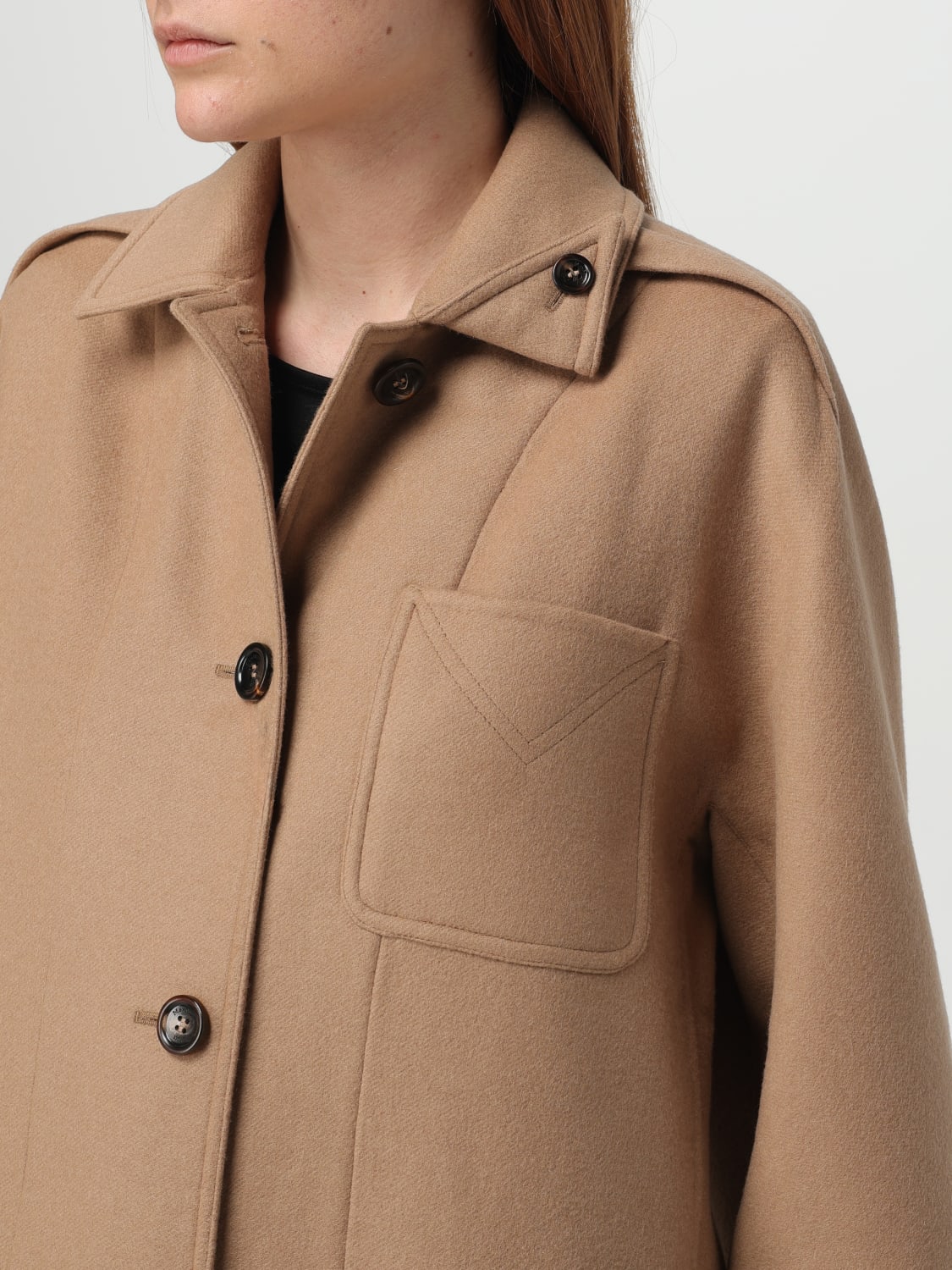 MAX MARA MANTEL: Mantel damen Max Mara, Braun - Img 5