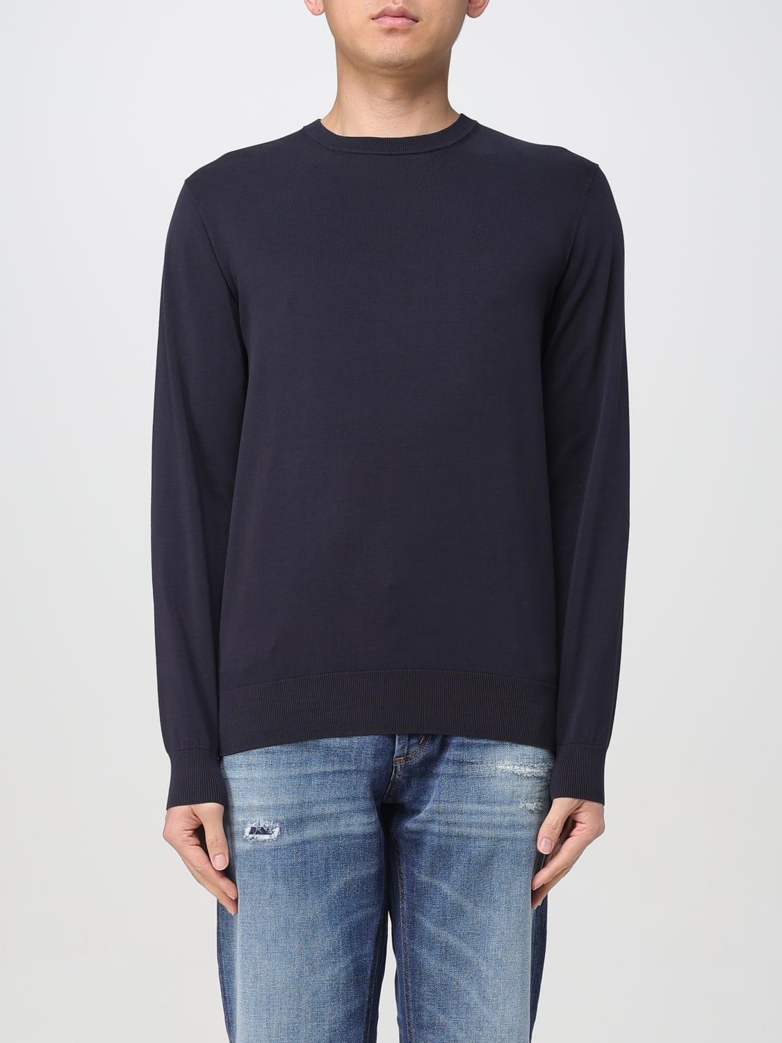 ASPESI 毛衣: 毛衣 男士 Aspesi, 海军蓝 - Img 1