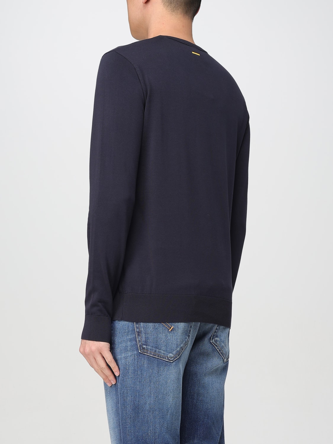 ASPESI 毛衣: 毛衣 男士 Aspesi, 海军蓝 - Img 2