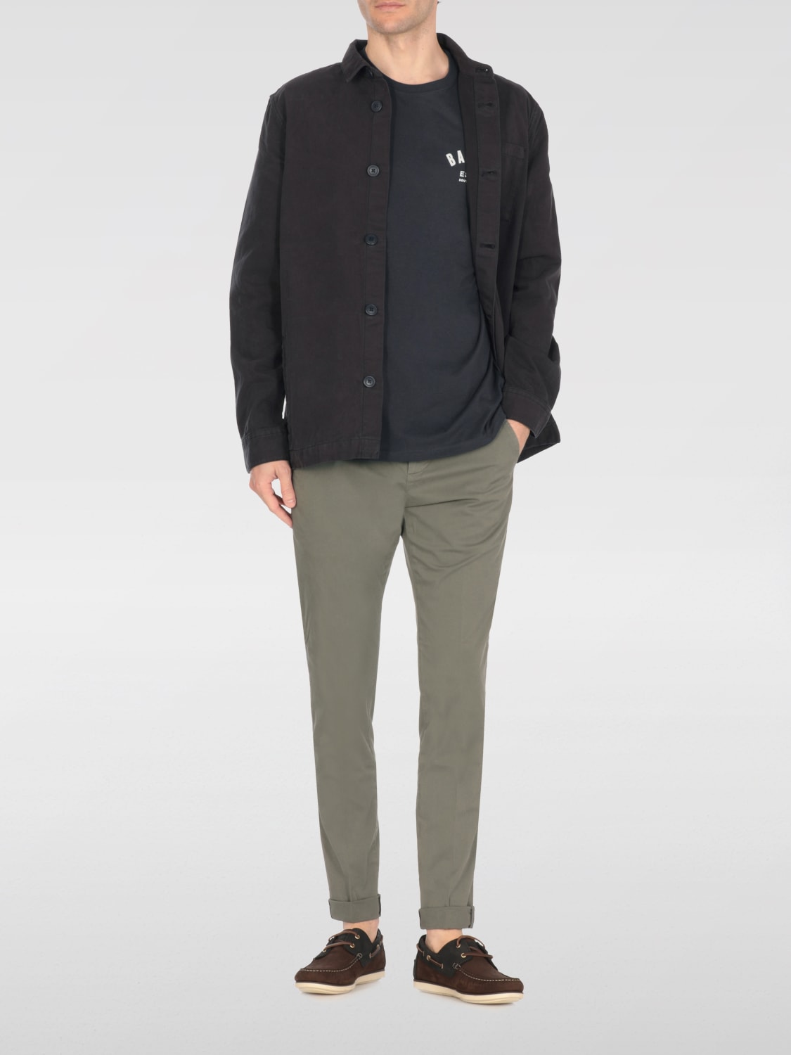 BARBOUR: T-shirt men - Blue | Barbour t-shirt MTS0502 online