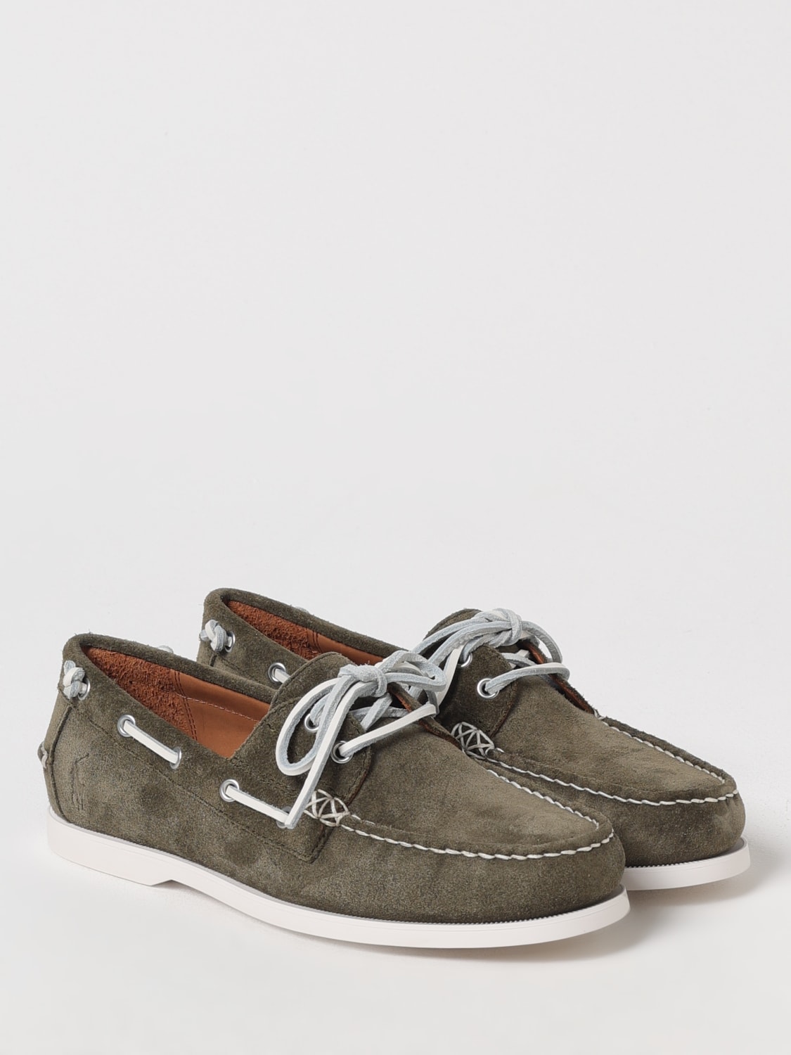 POLO RALPH LAUREN LOAFERS: Shoes men Polo Ralph Lauren, Kaki - Img 2