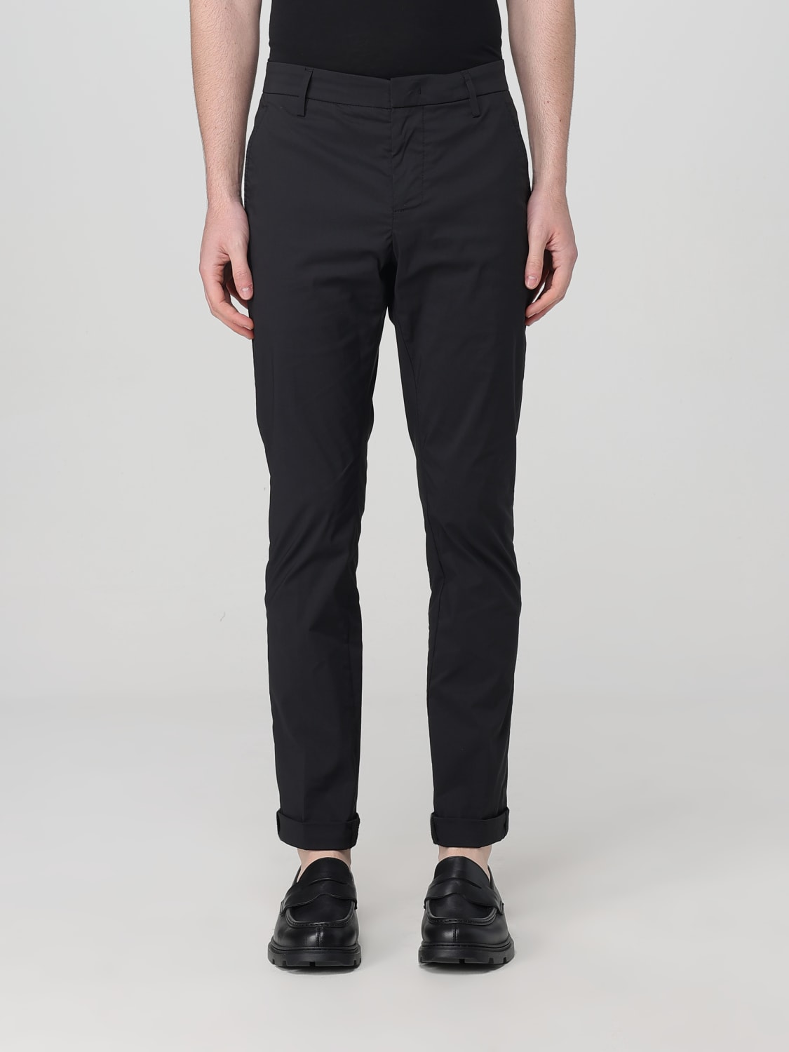 DONDUP PANTS: Pants men Dondup, Black - Img 1