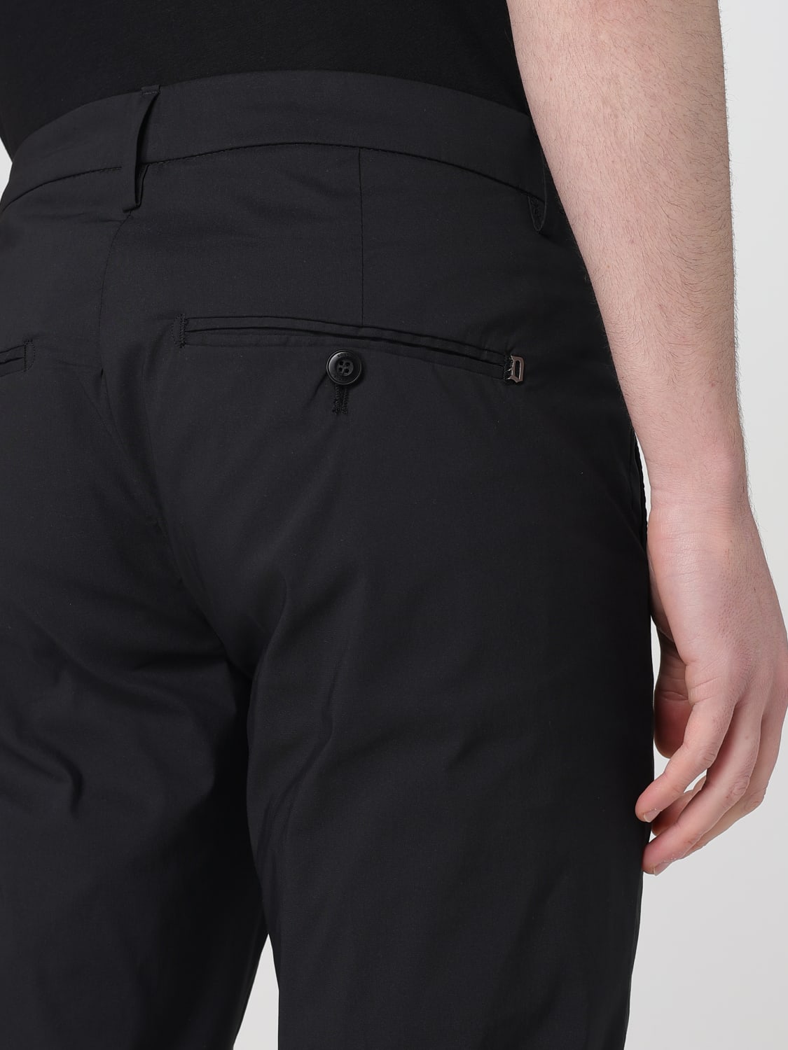 DONDUP PANTS: Pants men Dondup, Black - Img 3
