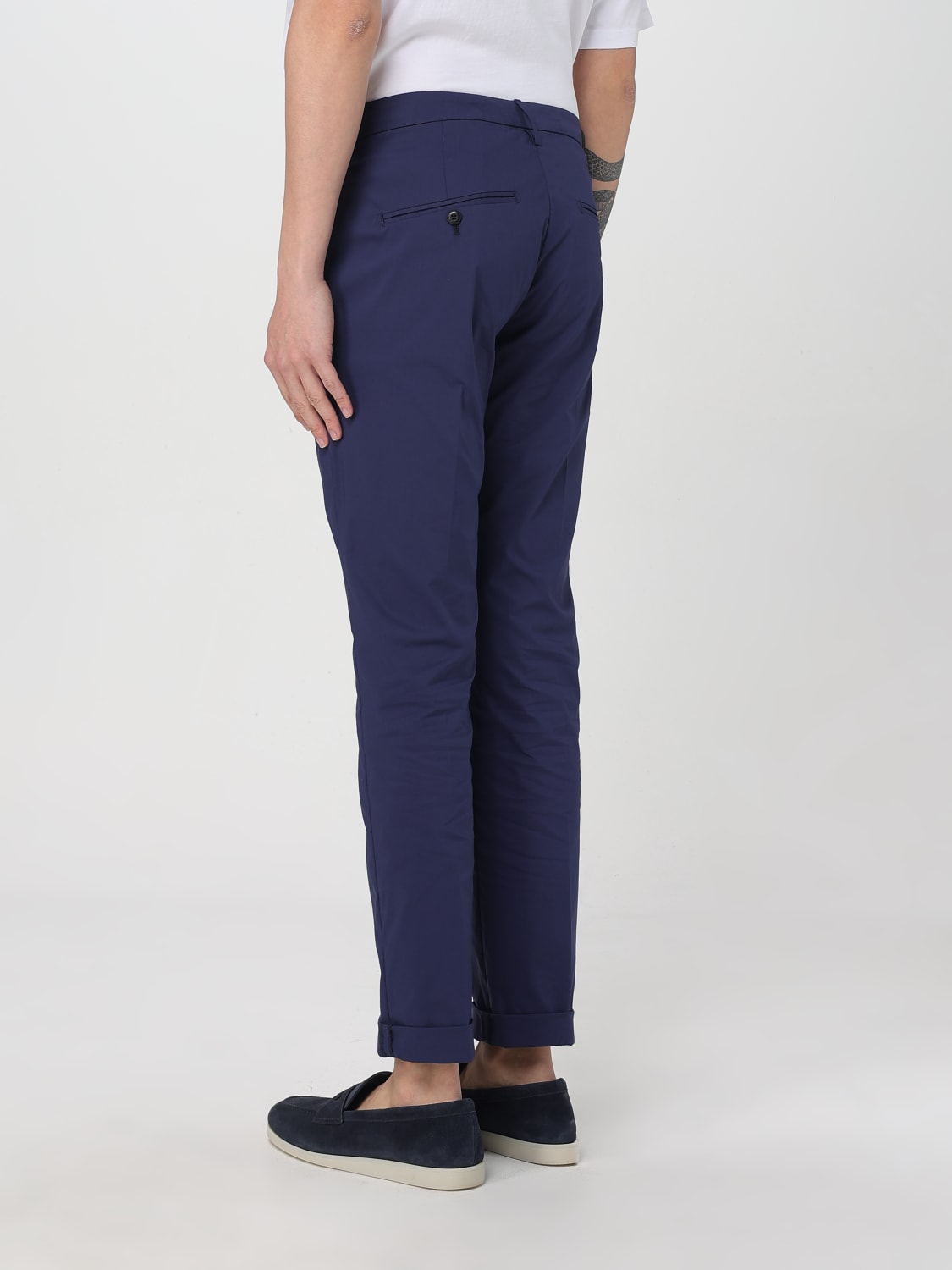 DONDUP PANTS: Pants men Dondup, Blue - Img 2