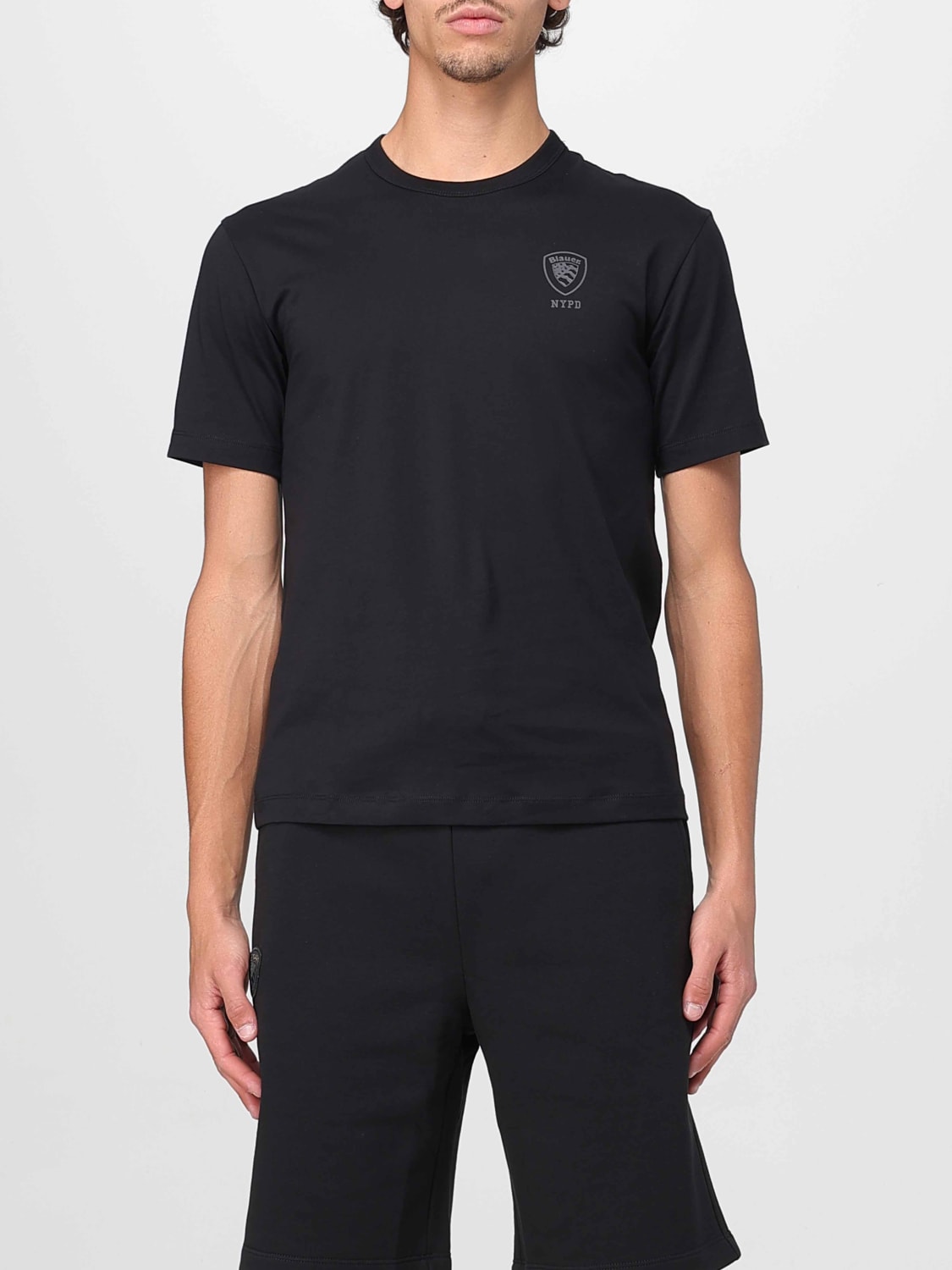 BLAUER T-SHIRT: T-shirt homme Blauer, Noir - Img 1