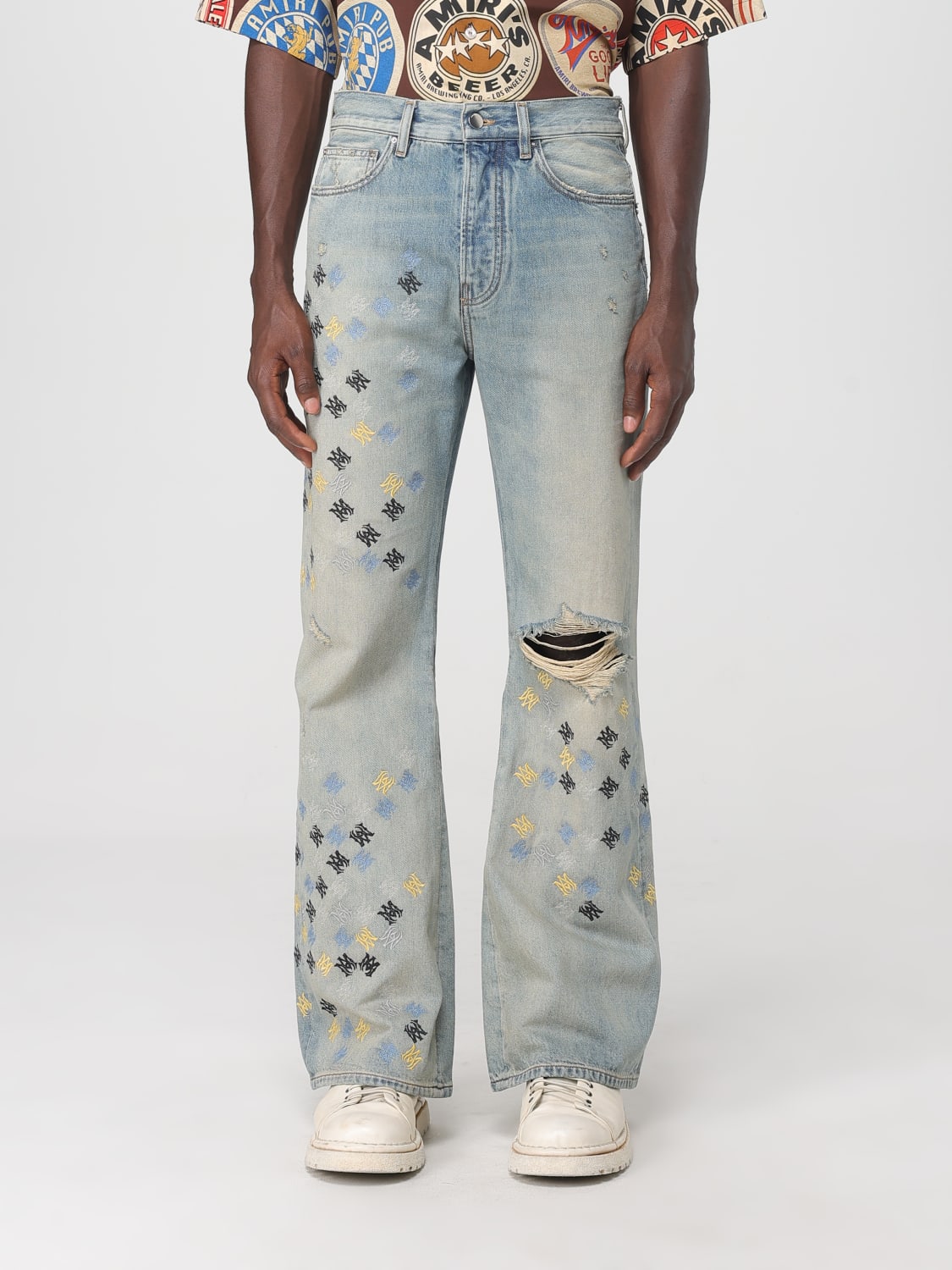 AMIRI JEANS: Jeans men Amiri, Blue - Img 1