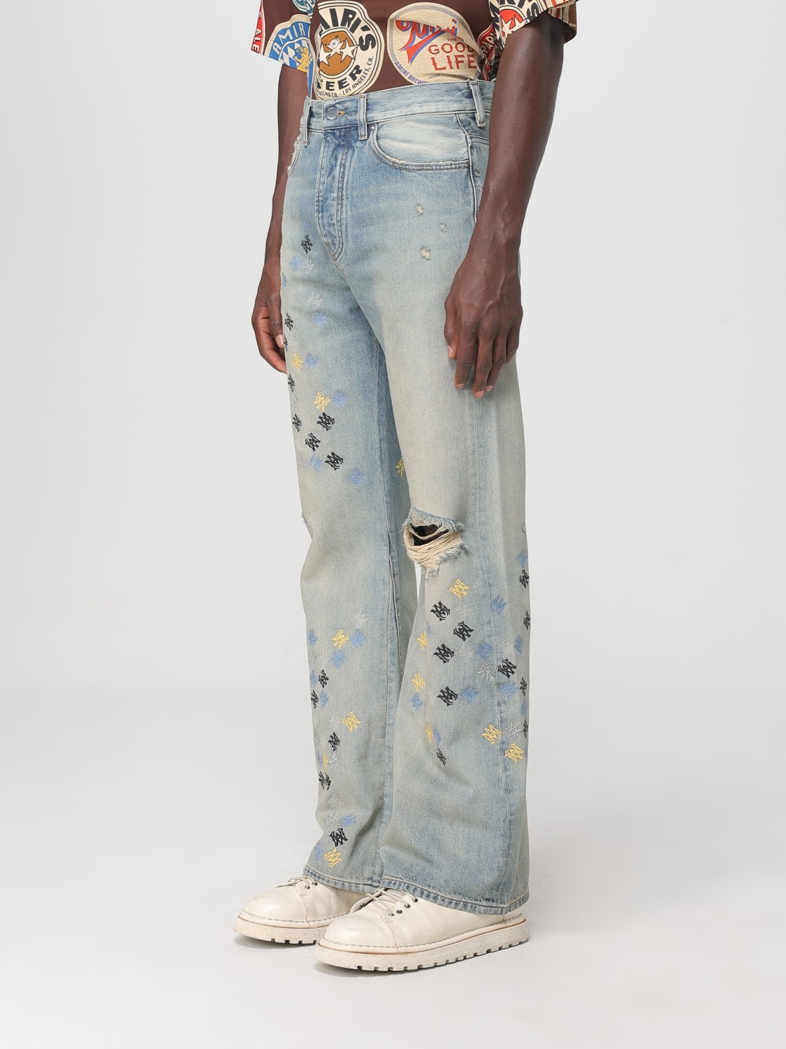 AMIRI JEANS: Jeans men Amiri, Blue - Img 4