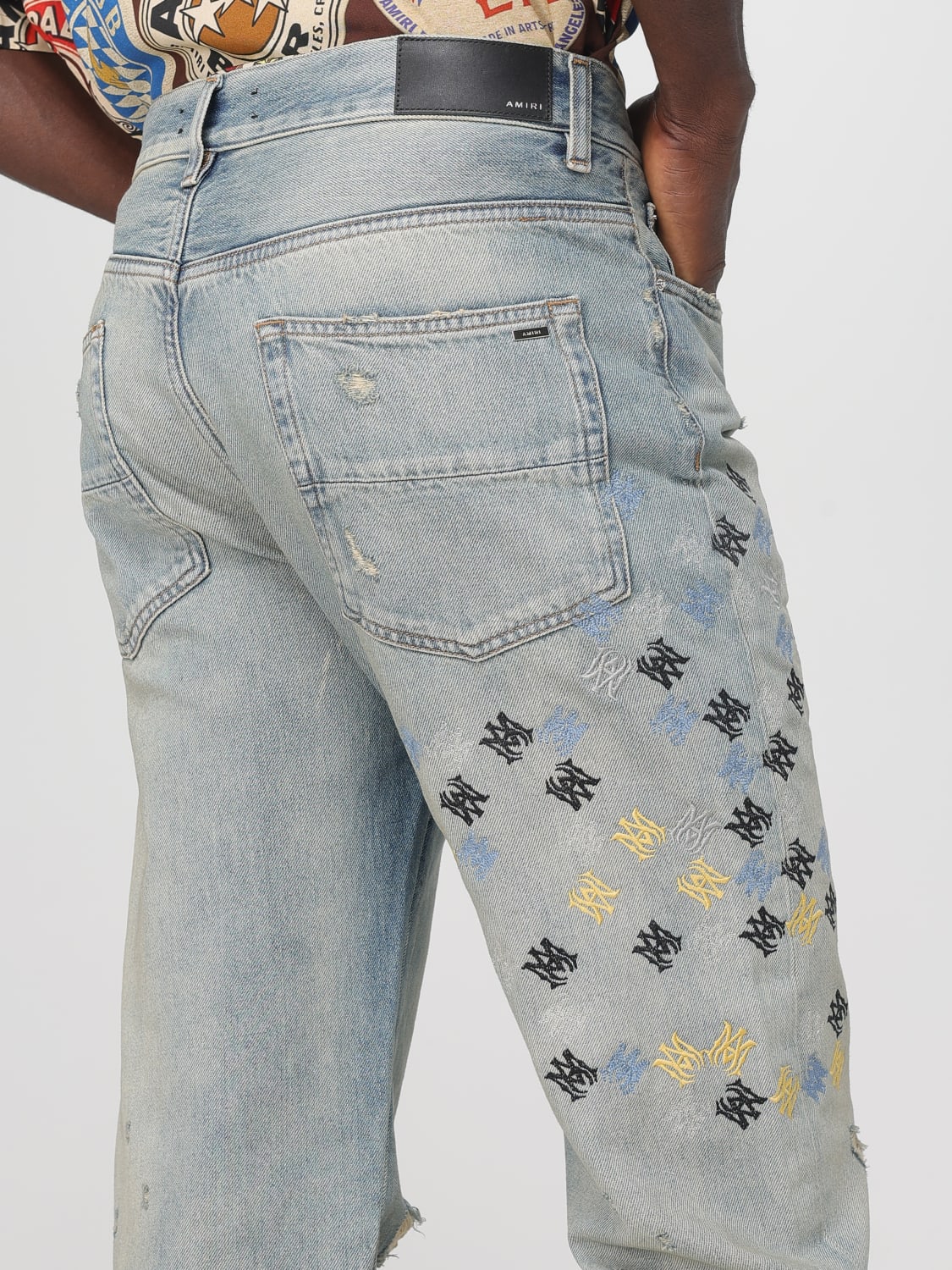 AMIRI JEANS: Jeans men Amiri, Blue - Img 5
