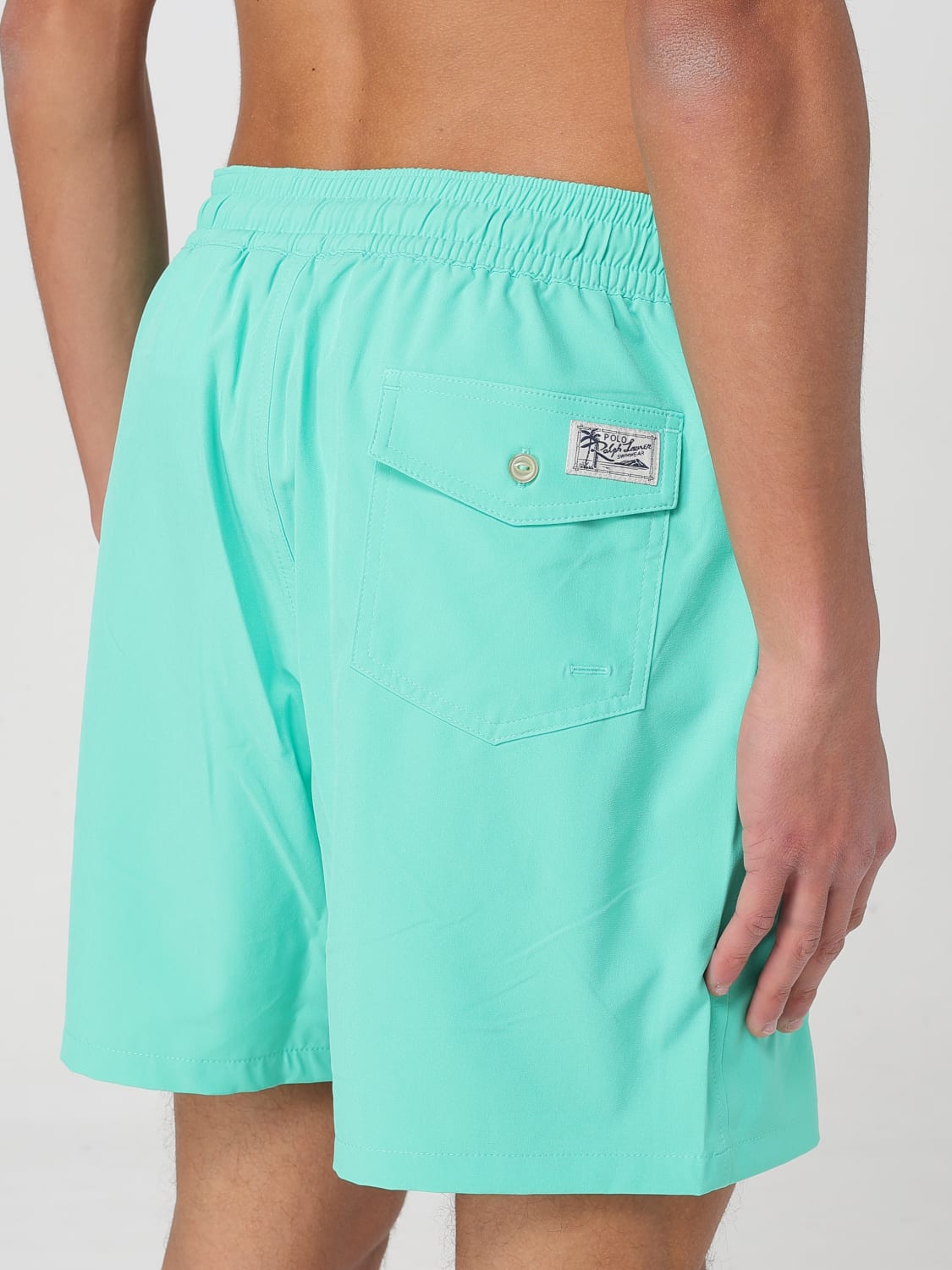 POLO RALPH LAUREN BADEMODE: Bademode herren Polo Ralph Lauren, Grasgrün - Img 3