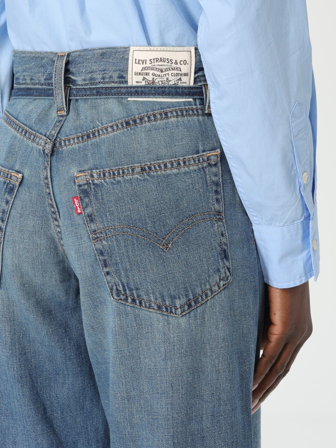 LEVI'S JEANS: Jeans woman Levi's, Grey - Img 3