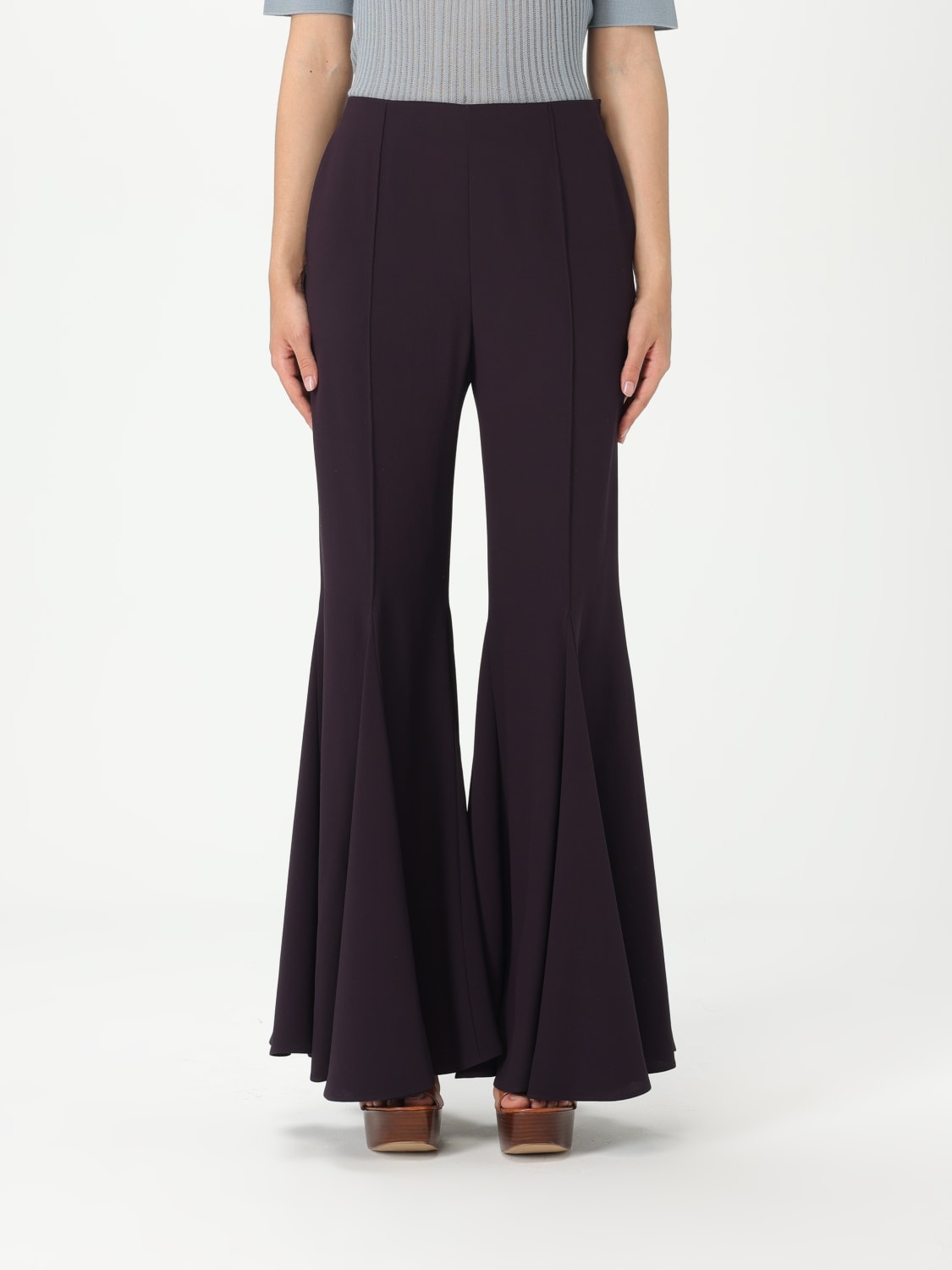 CHLOÉ PANTS: Pants woman ChloÉ, Violet - Img 1