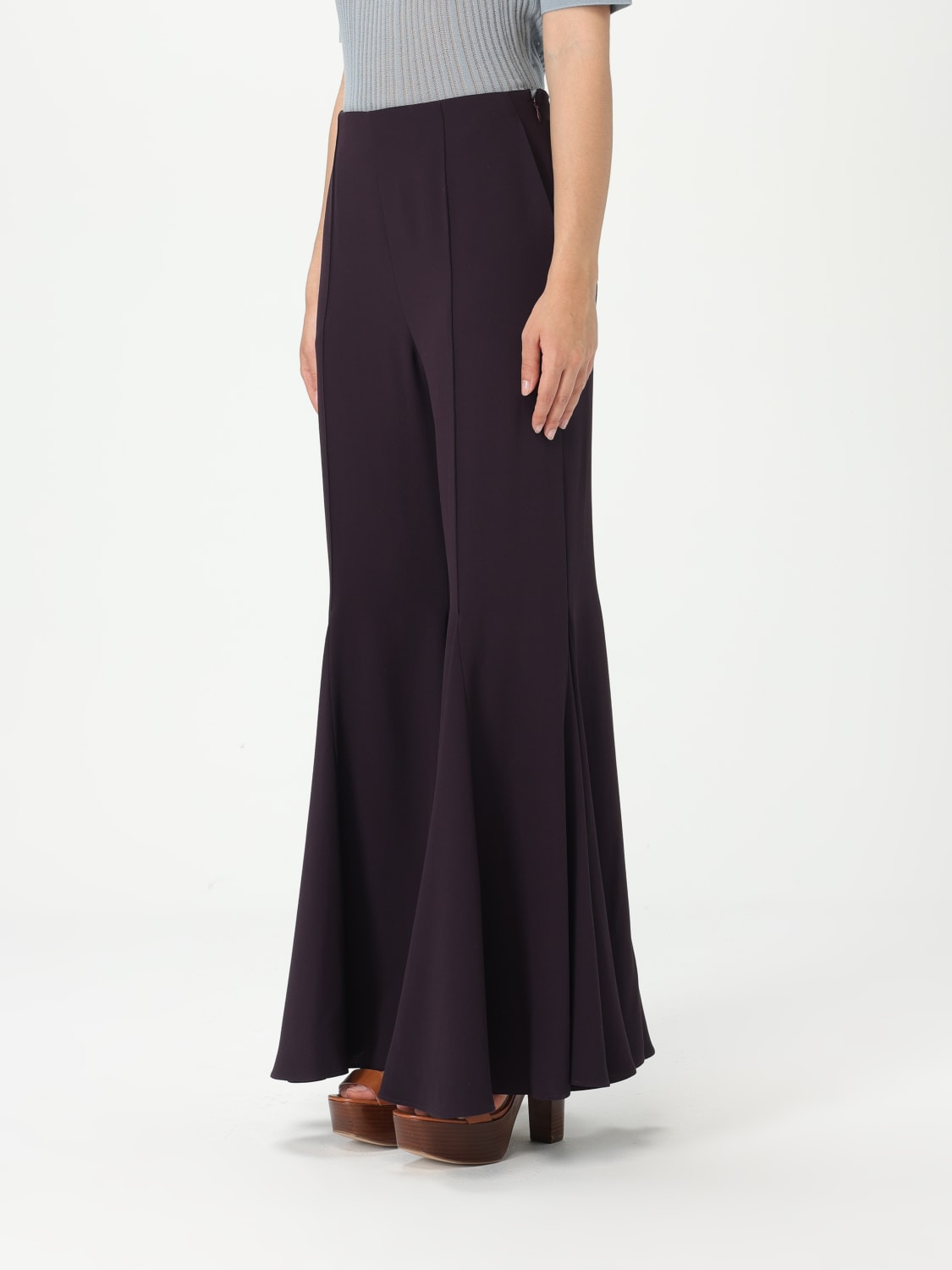 CHLOÉ PANTS: Pants woman ChloÉ, Violet - Img 4