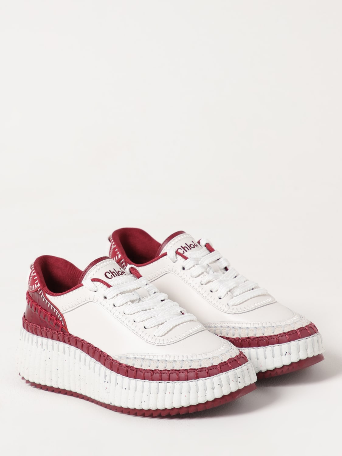 スニーカー CHLOE Women Sneakers CHC25U00RSA 619 RED w421.jpg