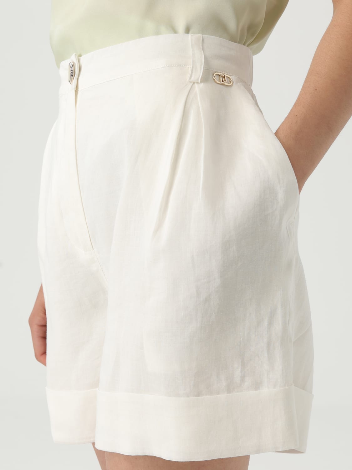 ショートパンツ LIU JO Woman Short White WA5483T6862 10701 LIU JO: Short woman - White | Liu Jo short WA5483T6862