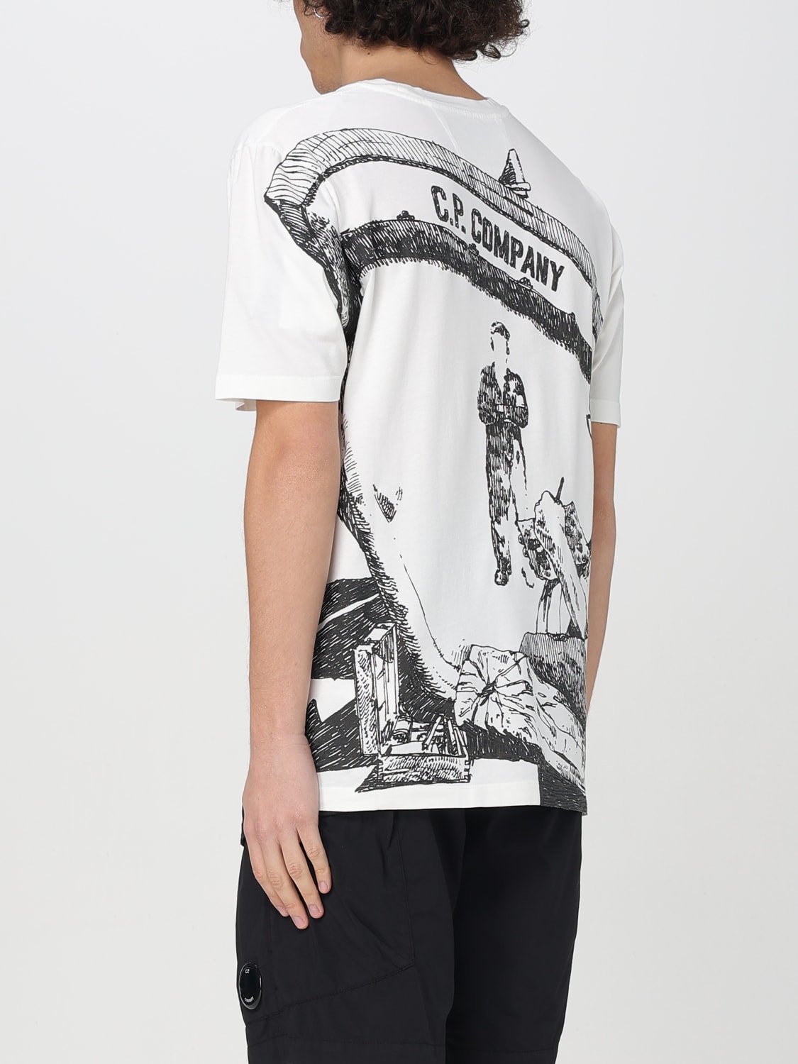 C.P. COMPANY: cotton t-shirt - White | C.P. Company t-shirt
