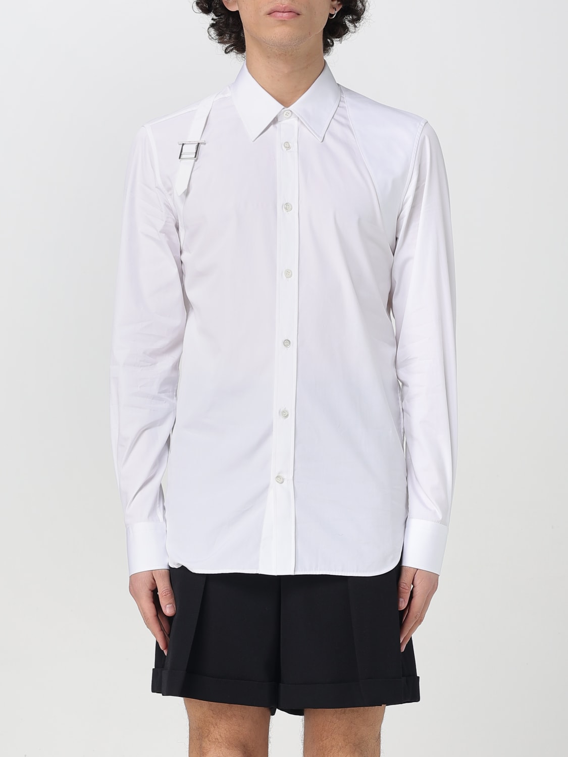 MCQUEEN CAMISA: Camisa hombre McQueen, Blanco - Img 1