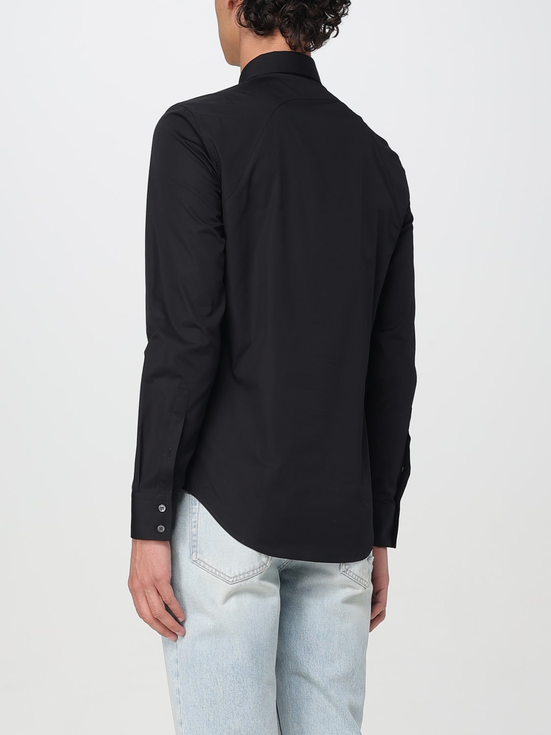 MCQUEEN SHIRT: Shirt men McQueen, Black - Img 3