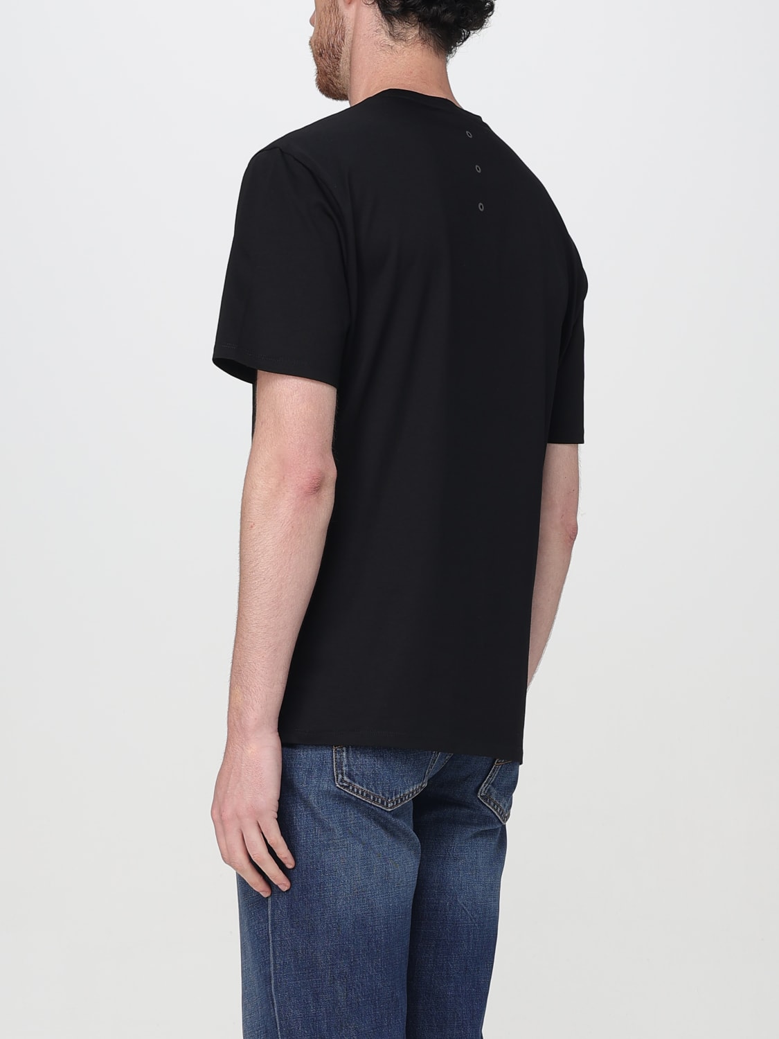 PREMIATA T-SHIRT: T-shirt in cotone con mini logo Premiata, Nero - Img 2