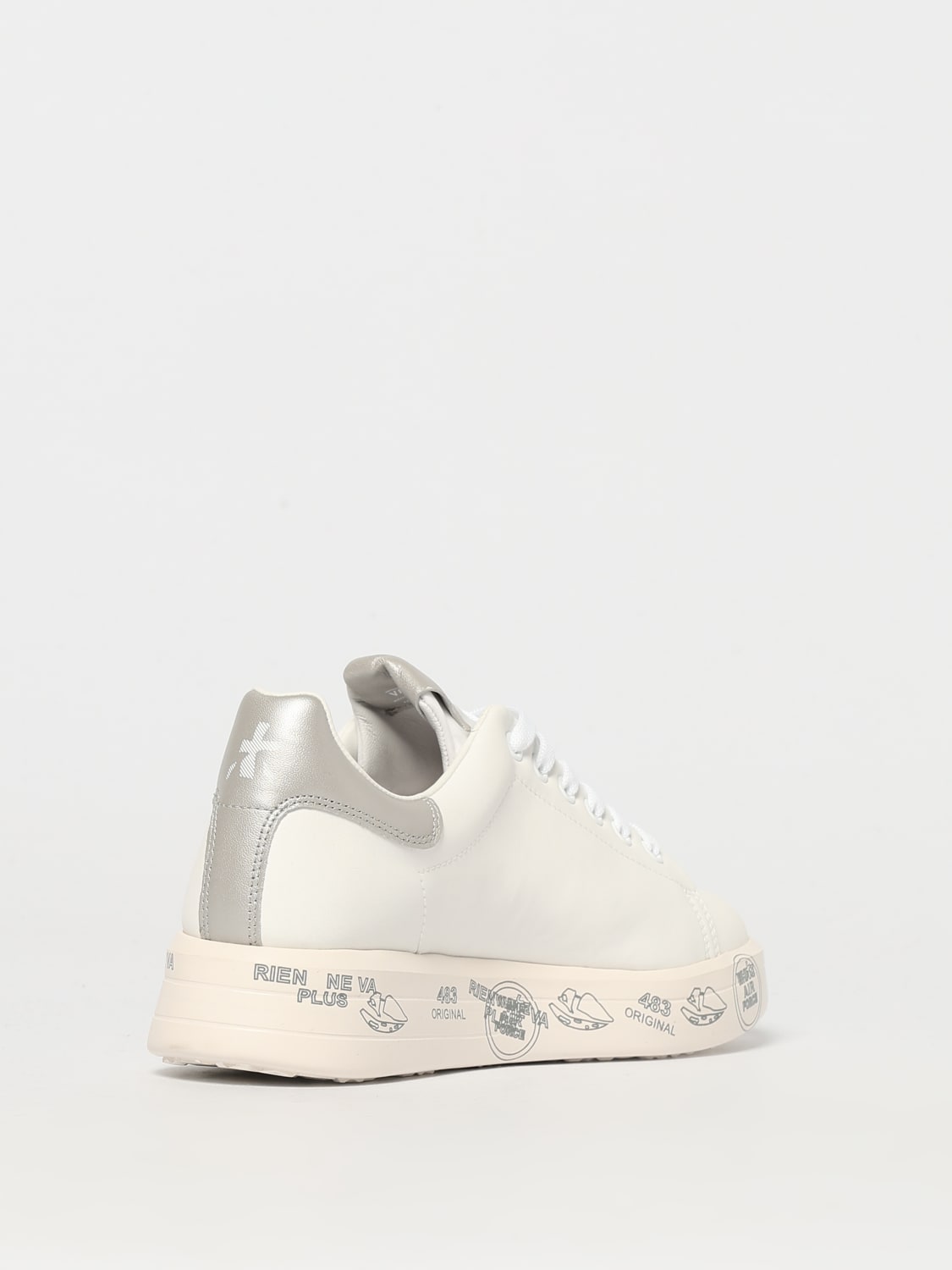 PREMIATA: Sneakers woman - White | Premiata sneakers BELLE