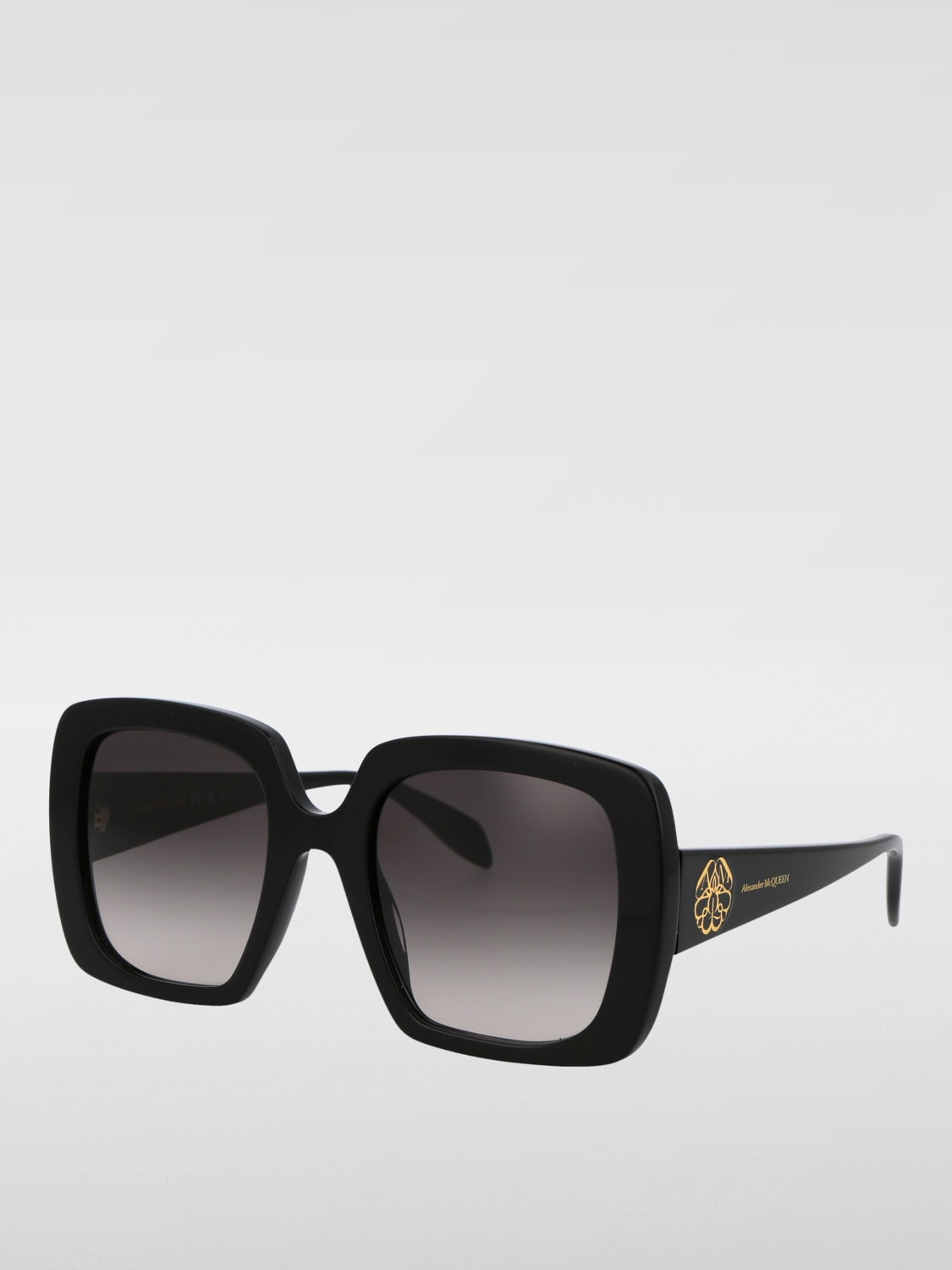 MCQUEEN GAFAS DE SOL: Gafas de sol mujer McQueen, Negro - Img 1