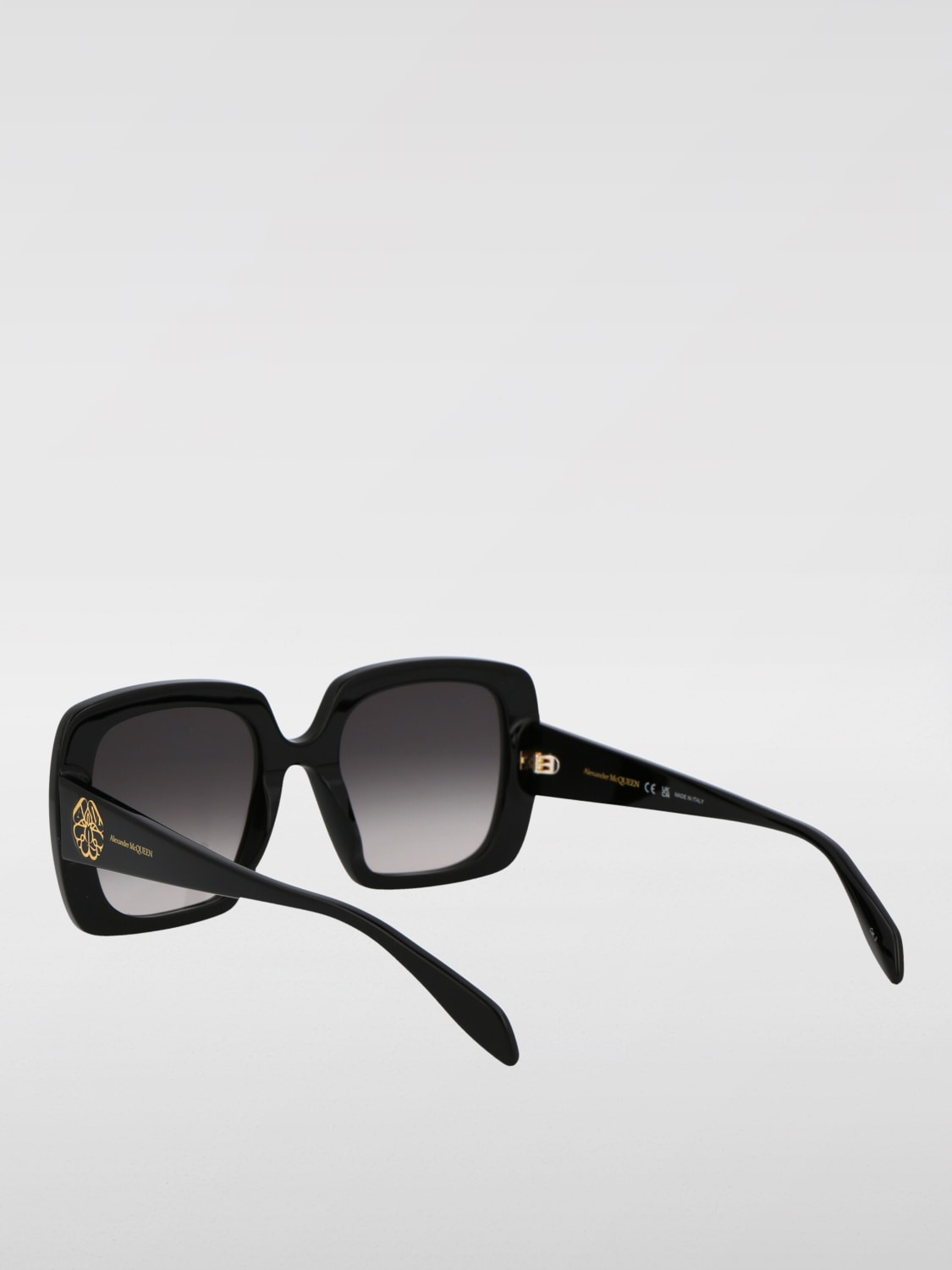 MCQUEEN GAFAS DE SOL: Gafas de sol mujer McQueen, Negro - Img 4
