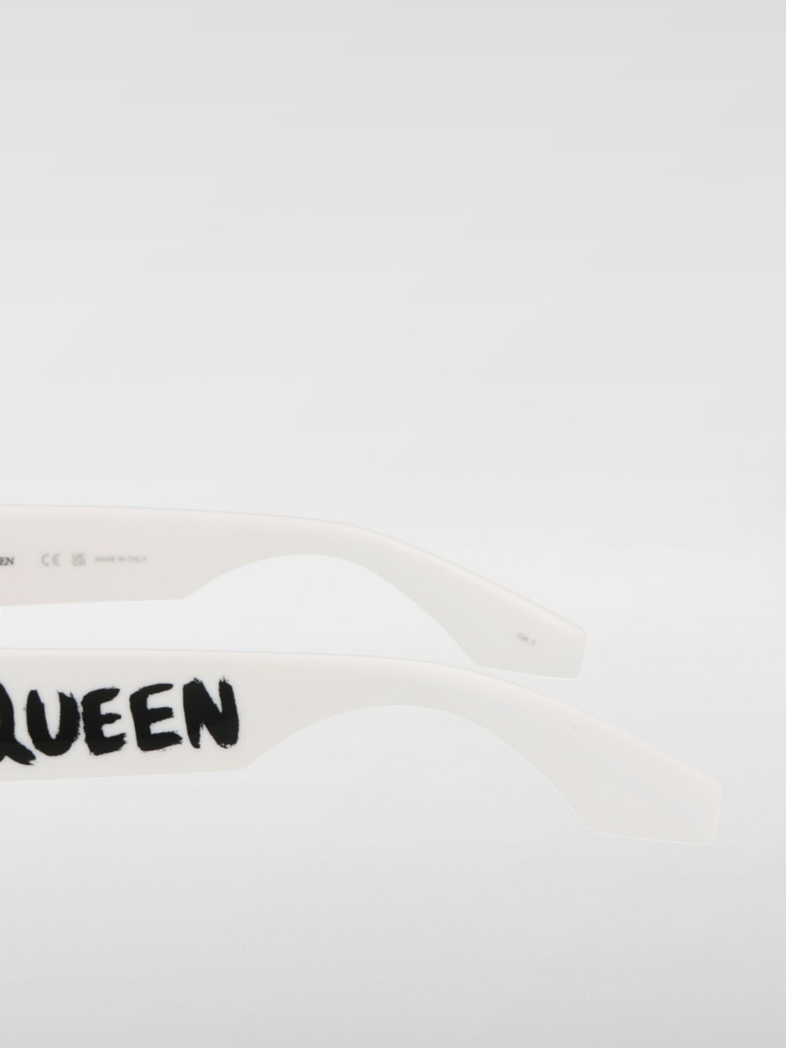 サングラス ALEXANDER MCQUEEN Woman Sunglasses White AM0404S 005 MCQUEEN: Sunglasses woman - White | McQueen sunglasses