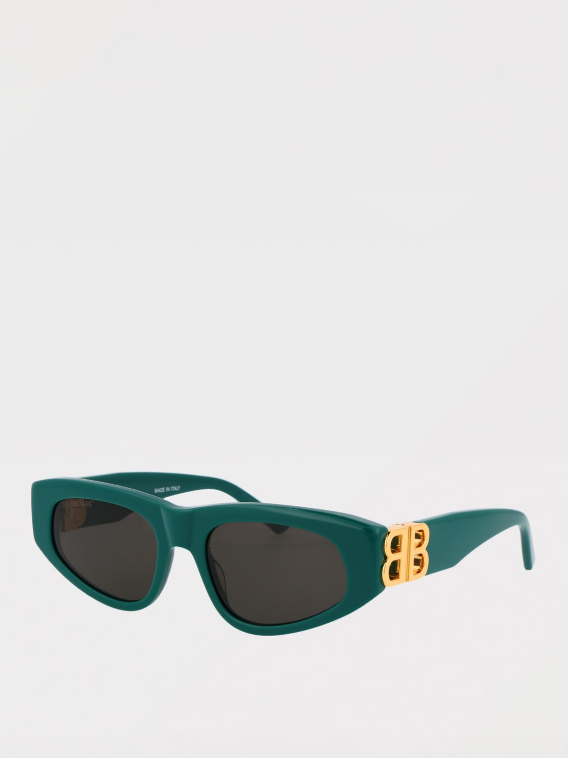 BALENCIAGA SUNGLASSES: Sunglasses woman Balenciaga, Green - Img 1
