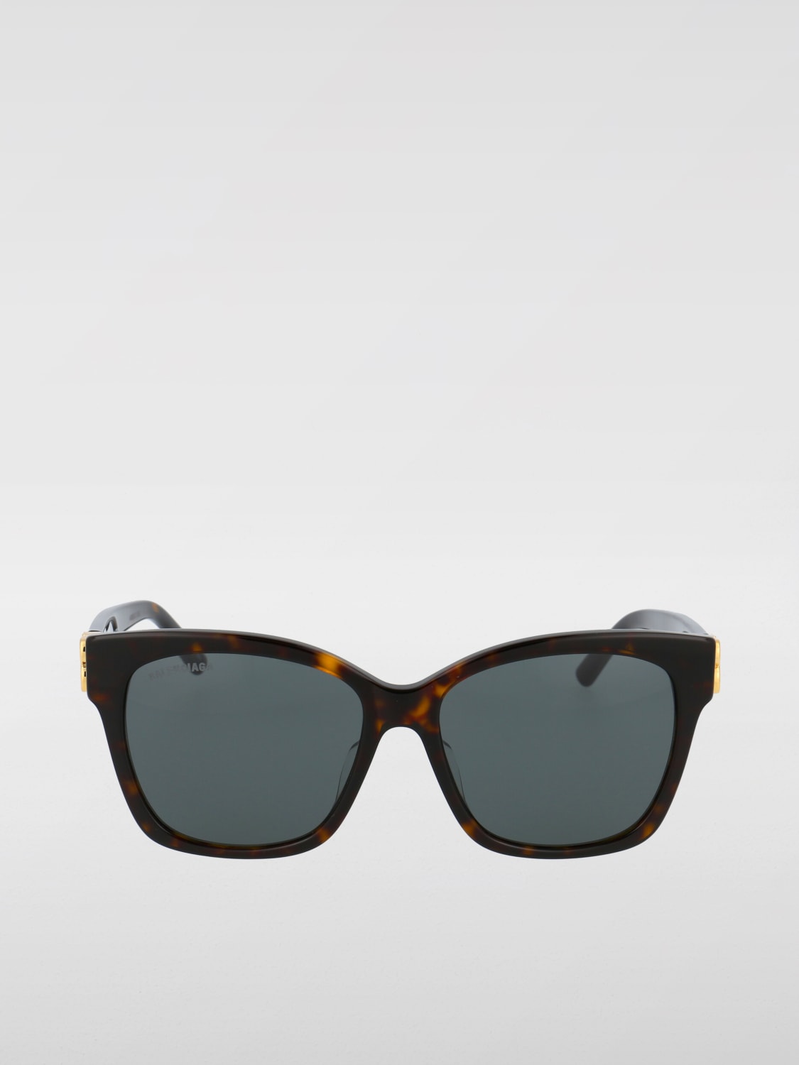 BALENCIAGA OCCHIALI DA SOLE: Occhiali da sole BB0102SA Balenciaga in acetato , Marrone - Img 2