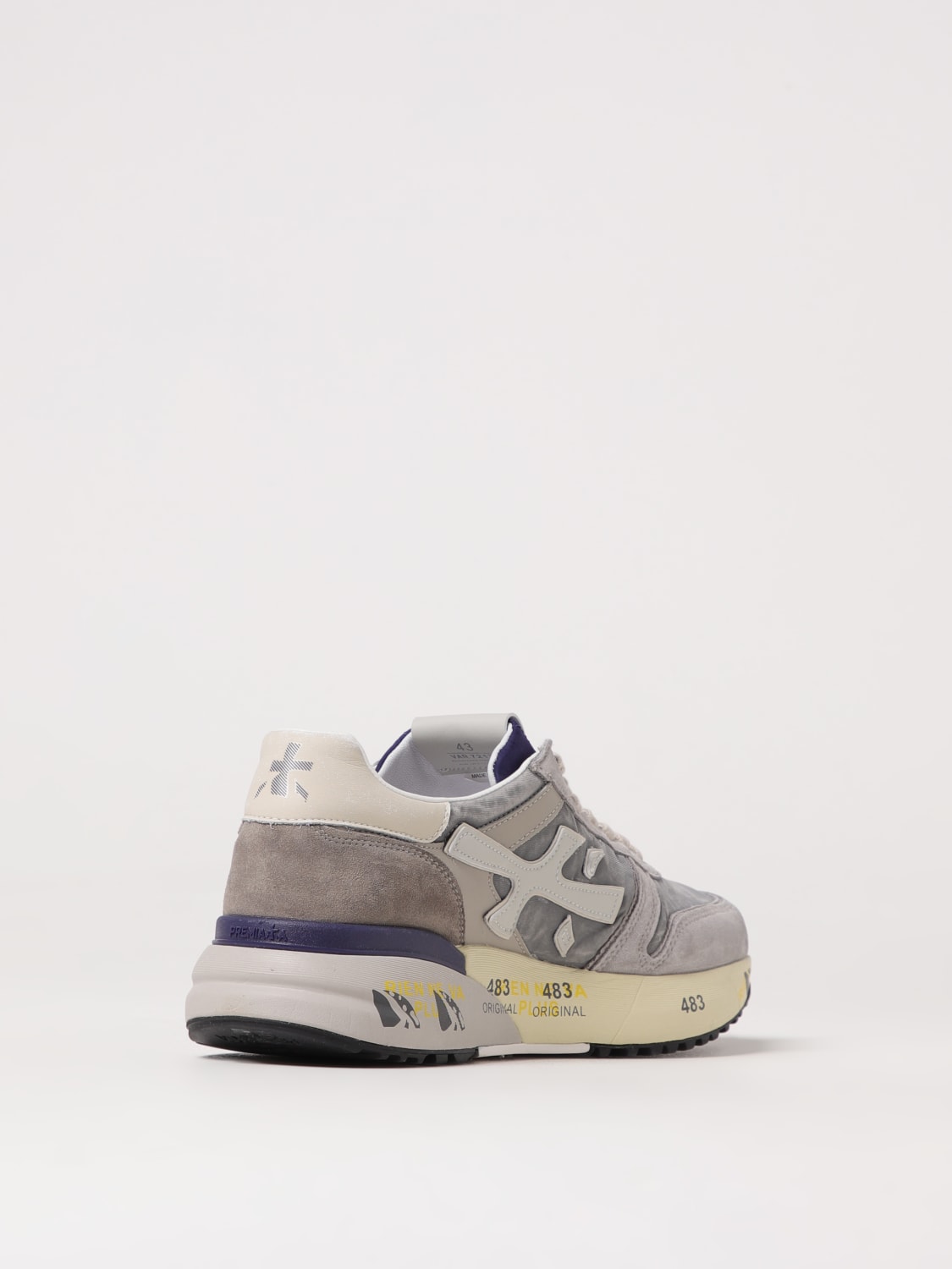 スニーカー PREMIATA Men Sneakers MICK7217 Grey PREMIATA: Sneakers men - Grey | Premiata sneakers MICK