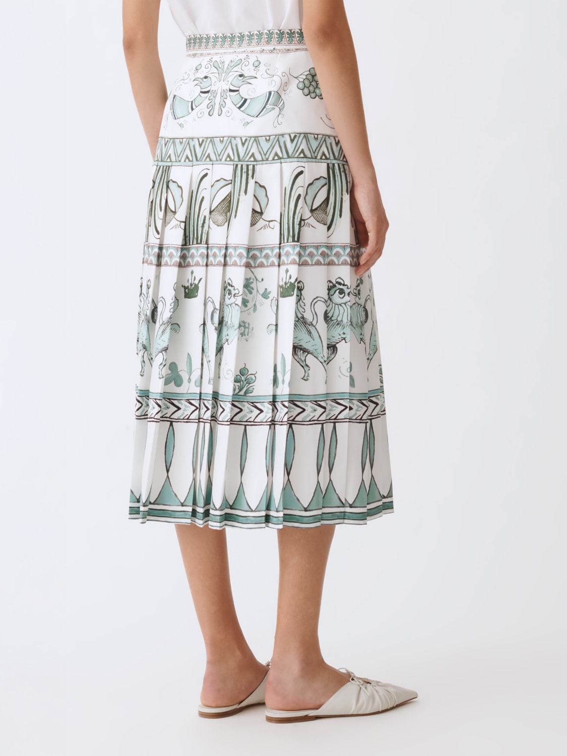 FABIANA FILIPPI JUPE: Jupe femme Fabiana Filippi, Blanc - Img 3