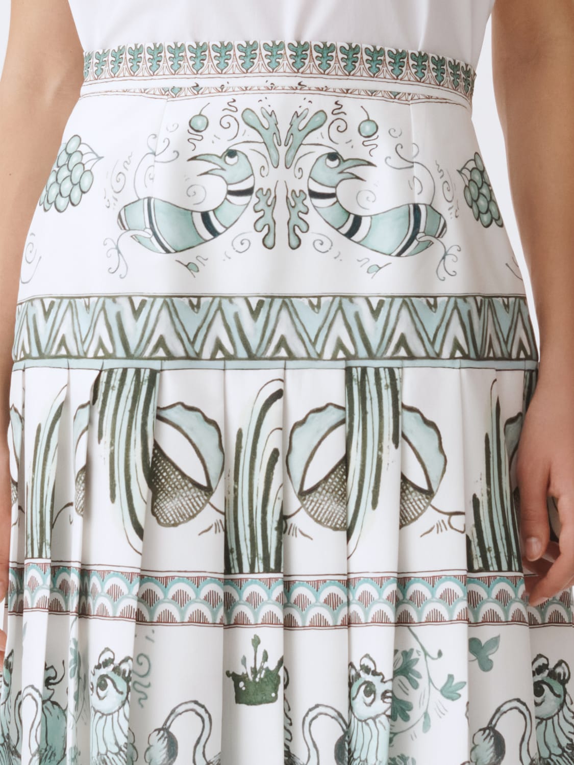 FABIANA FILIPPI JUPE: Jupe femme Fabiana Filippi, Blanc - Img 4