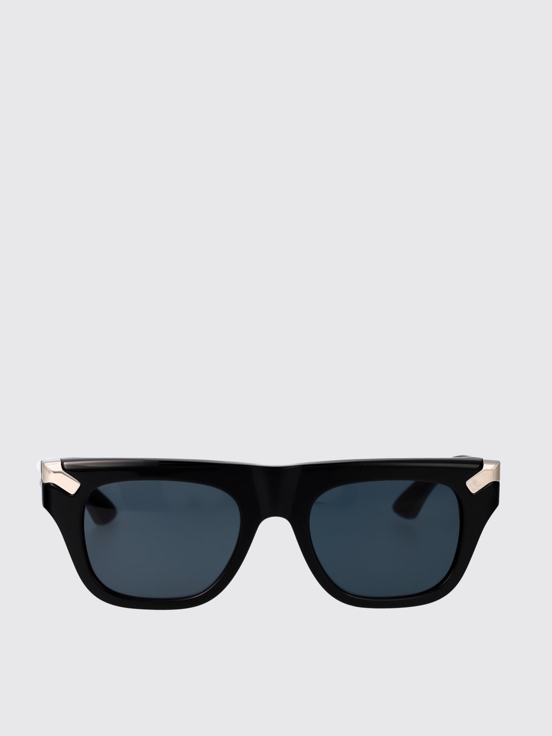 MCQUEEN SUNGLASSES: Sunglasses men McQueen, Black 1 - Img 2