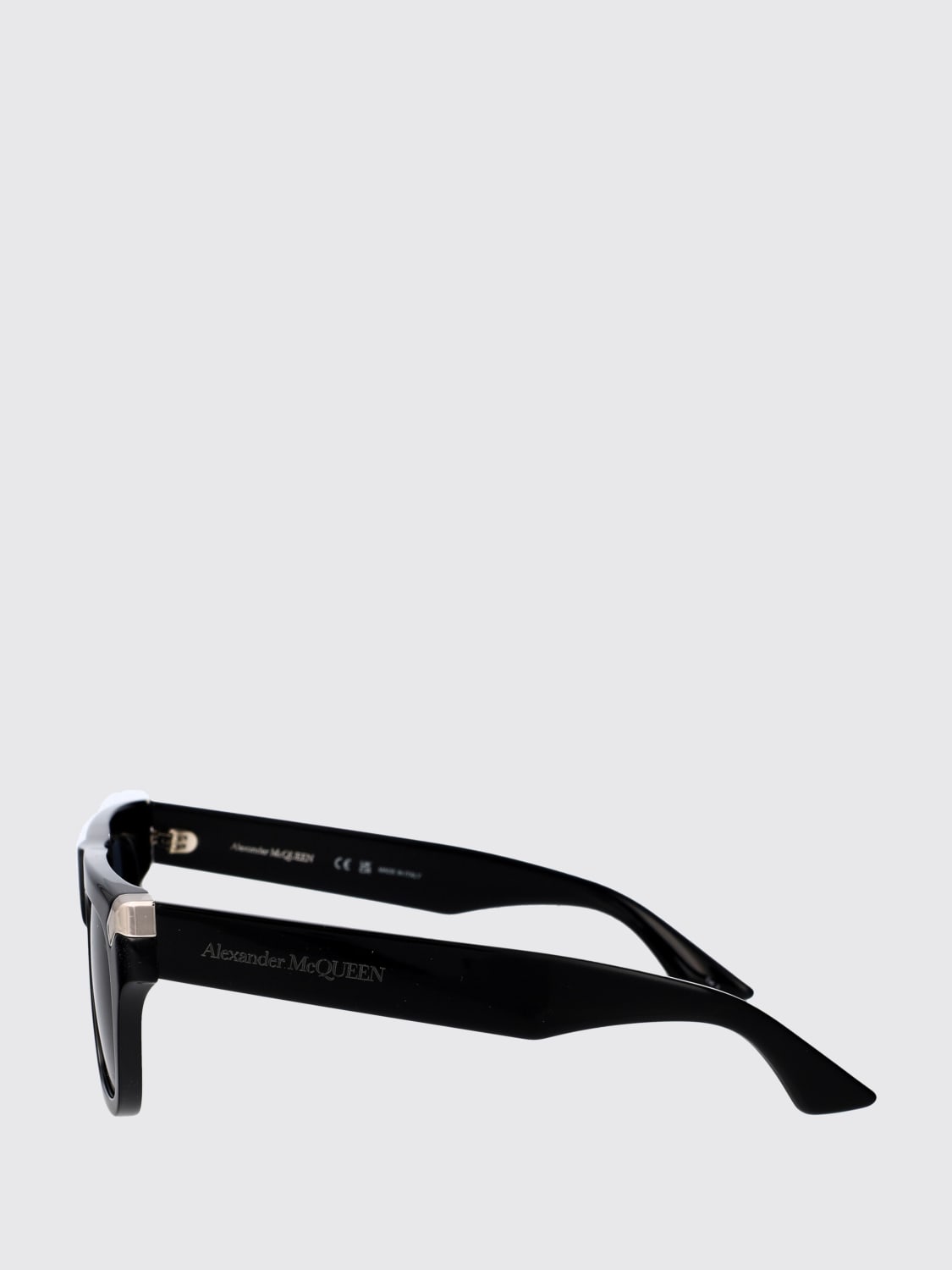 MCQUEEN SUNGLASSES: Sunglasses men McQueen, Black 1 - Img 4
