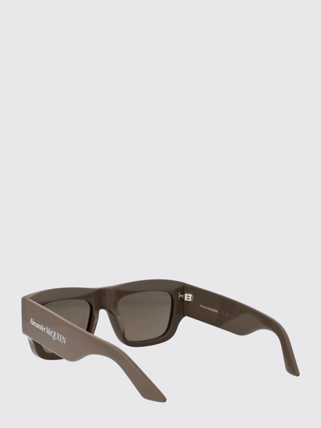MCQUEEN SUNGLASSES: Sunglasses men McQueen, Brown - Img 3