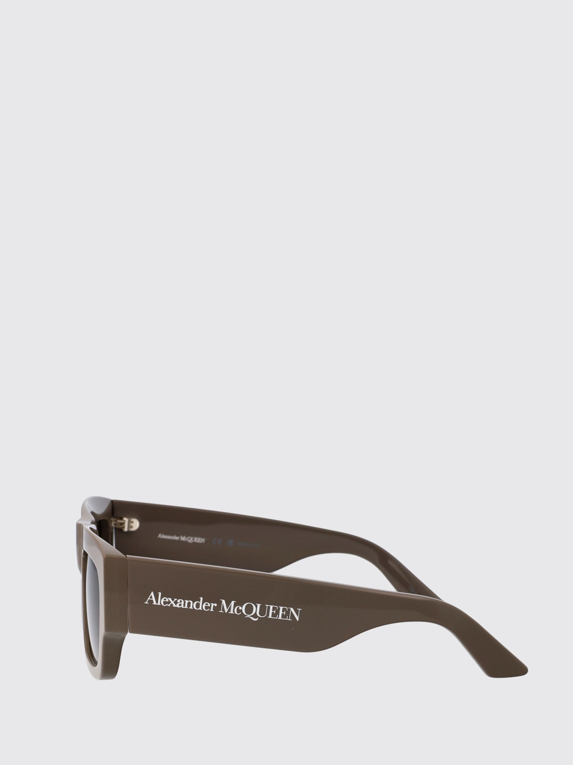 MCQUEEN SUNGLASSES: Sunglasses men McQueen, Brown - Img 4