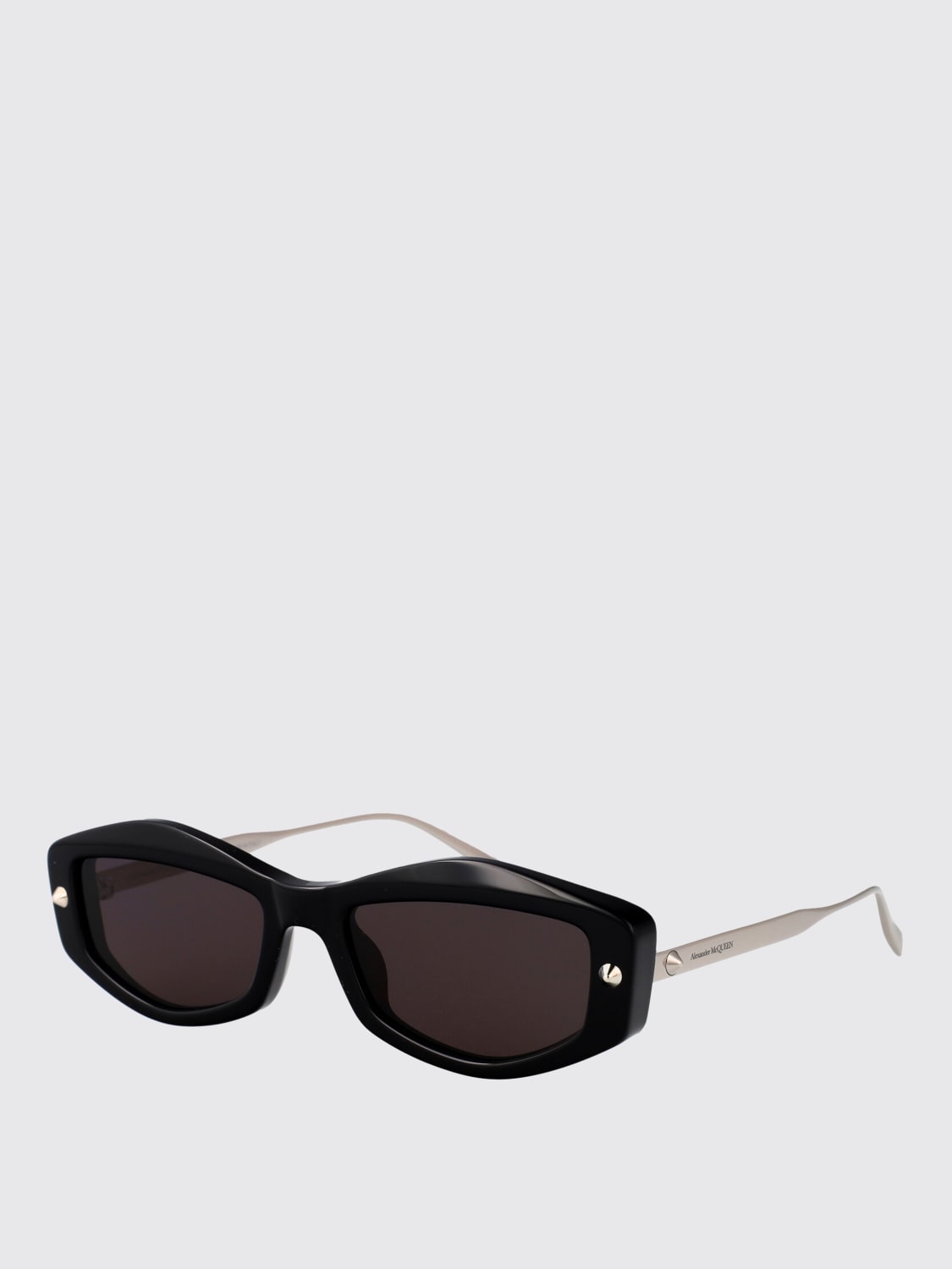 MCQUEEN SUNGLASSES: Sunglasses woman McQueen, Black - Img 1