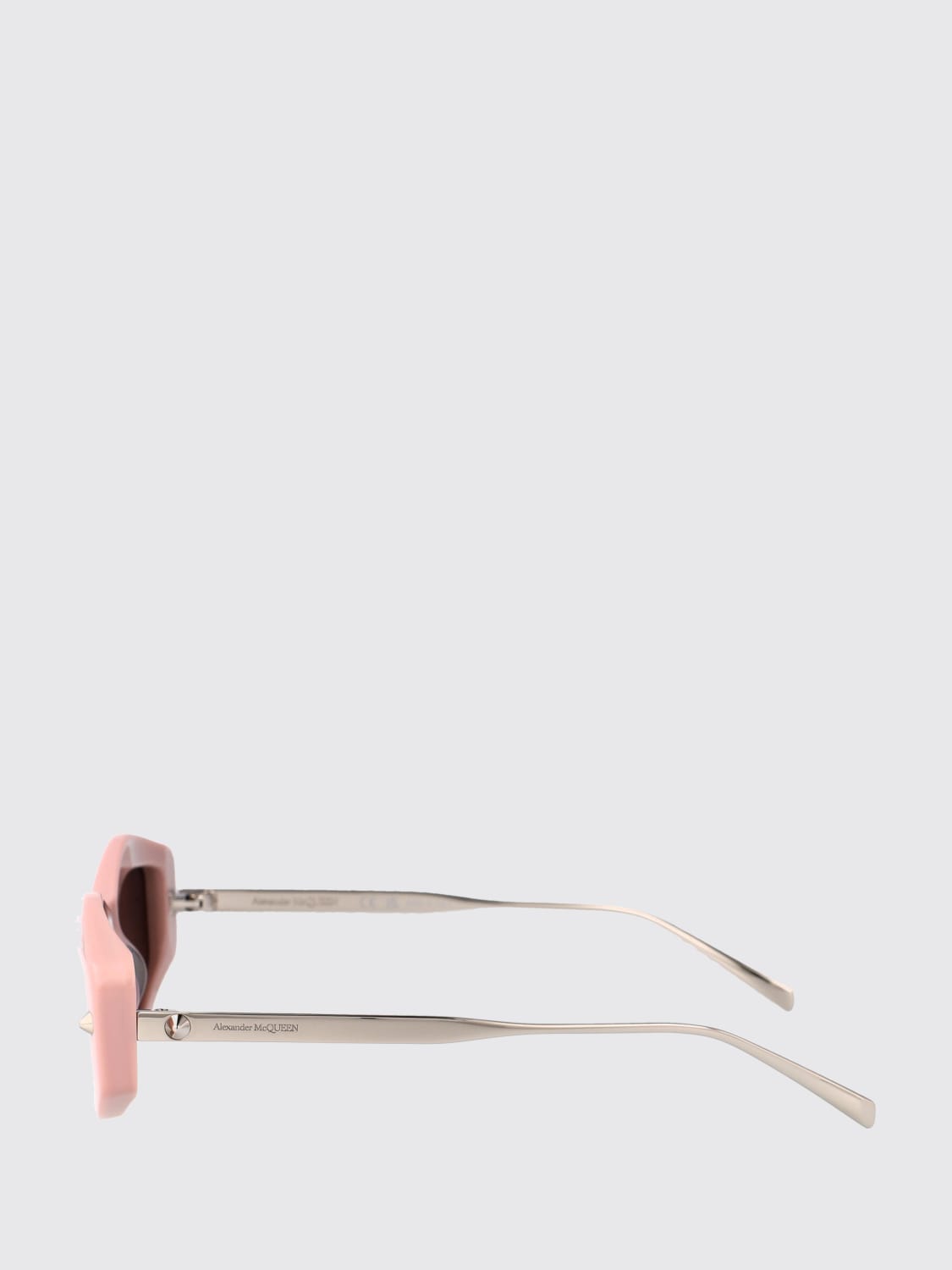 MCQUEEN: Sunglasses woman - Pink | McQueen sunglasses