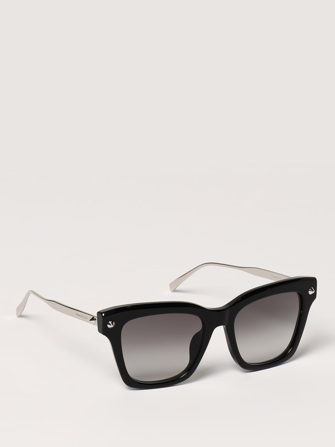 MCQUEEN GAFAS DE SOL: Gafas de sol mujer McQueen, Negro - Img 1