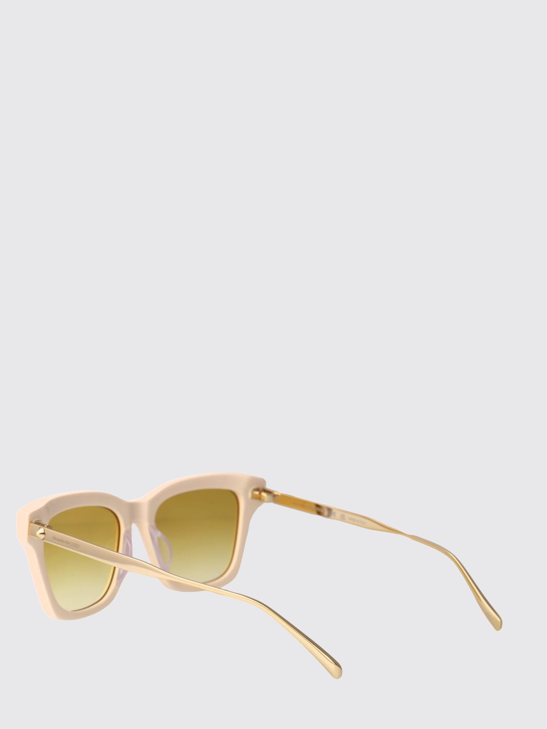 MCQUEEN GAFAS DE SOL: Gafas de sol mujer McQueen, Marfil - Img 3