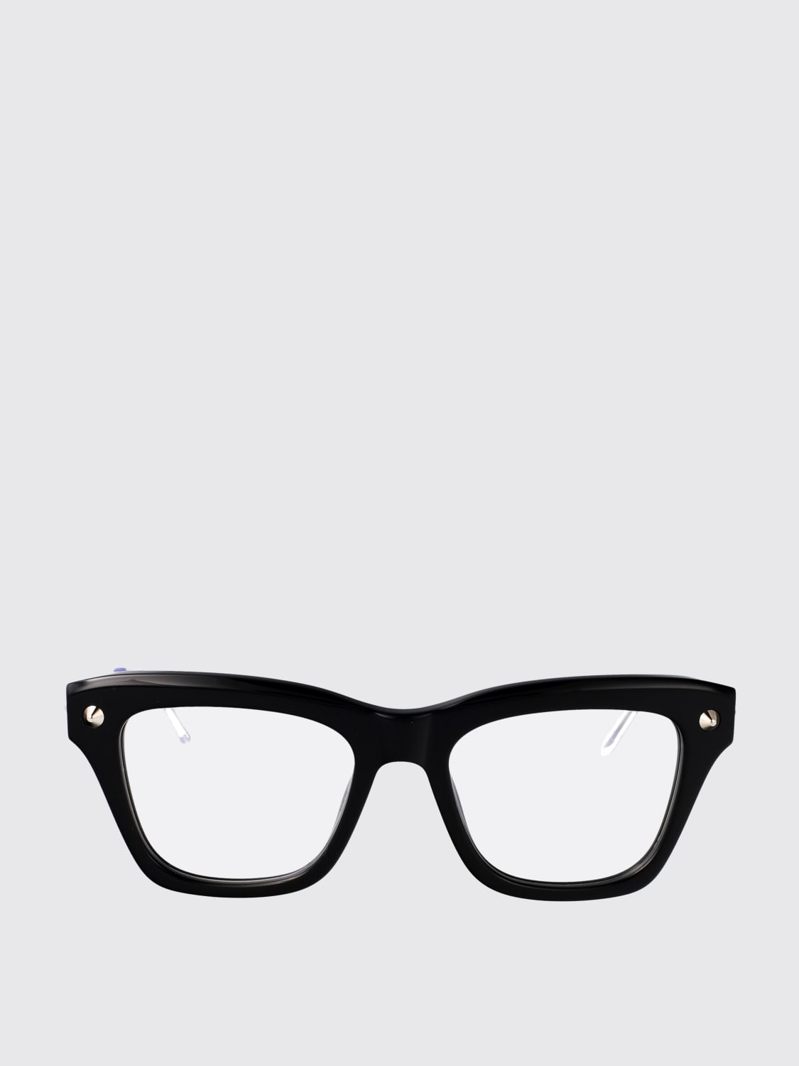 MCQUEEN OPTICAL FRAMES: Optical frames woman McQueen, Black - Img 2