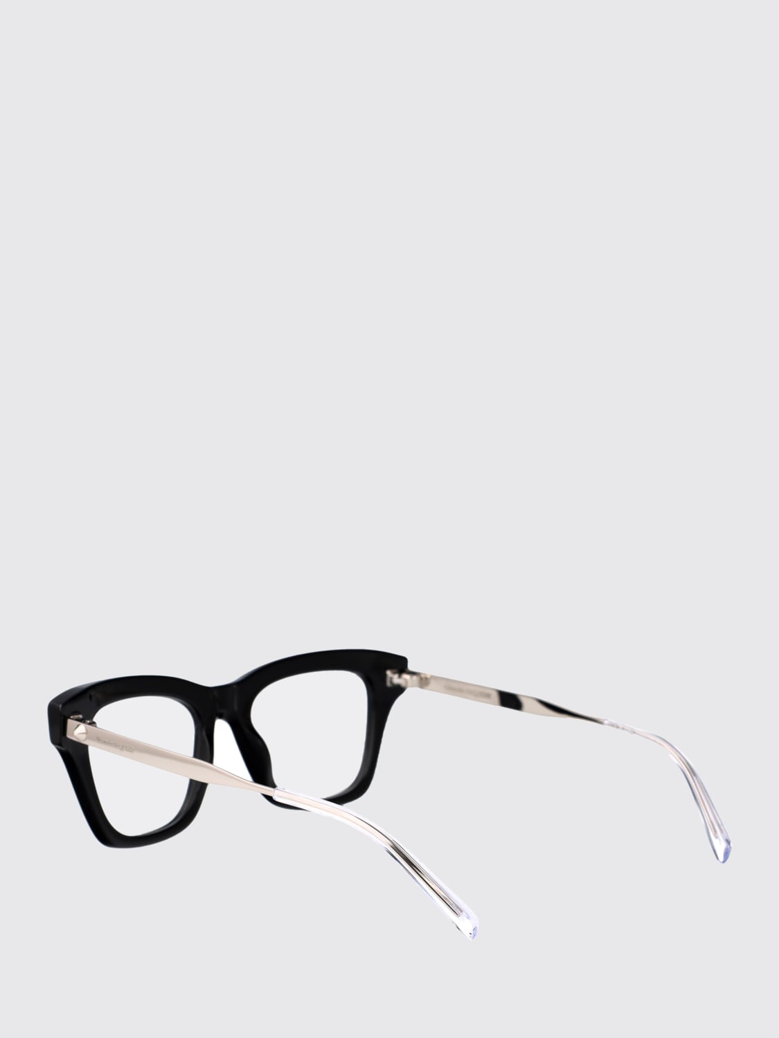 MCQUEEN OPTICAL FRAMES: Optical frames woman McQueen, Black - Img 3